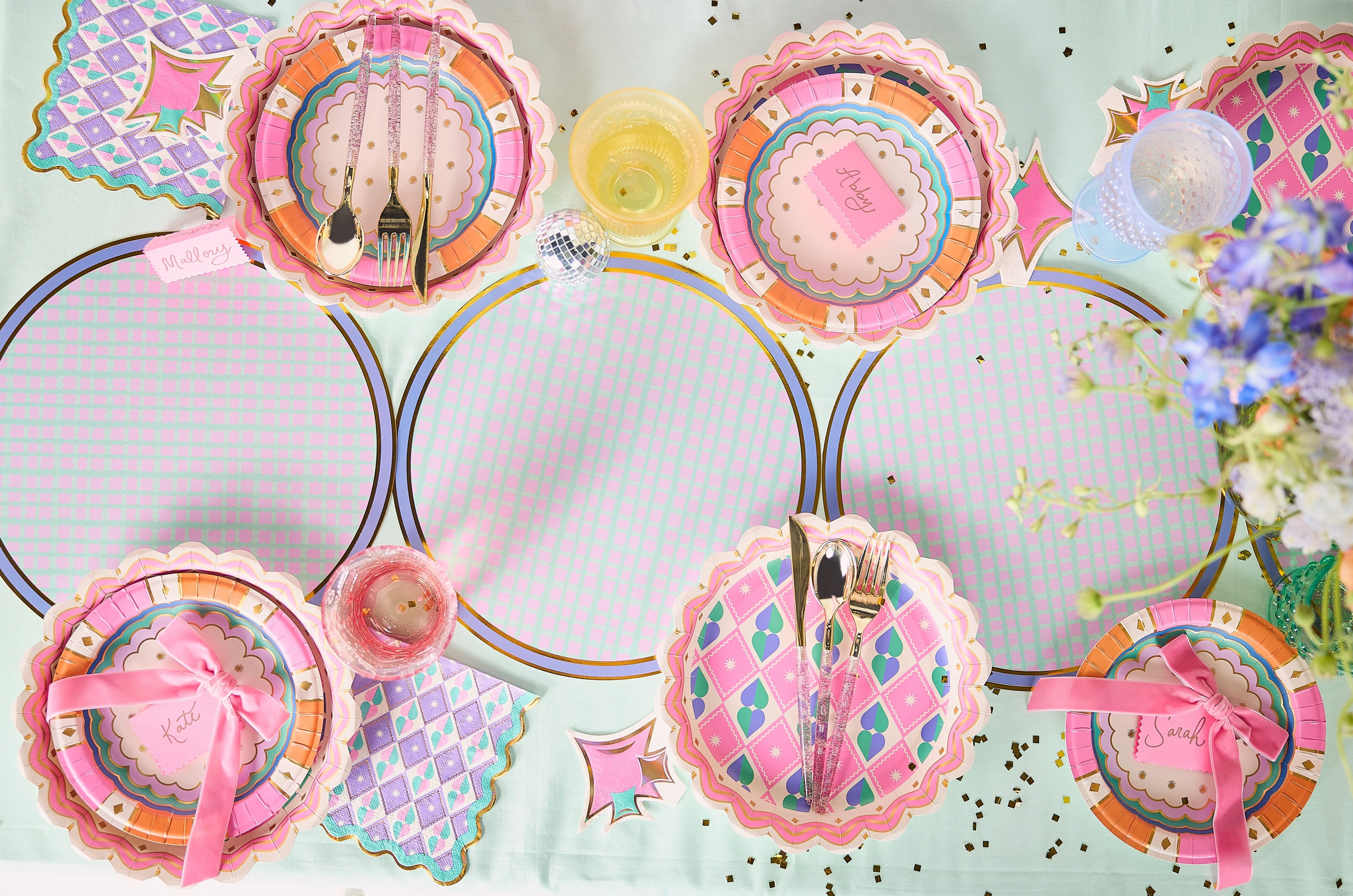 Circus Soirée Dessert Plates (10 Count)