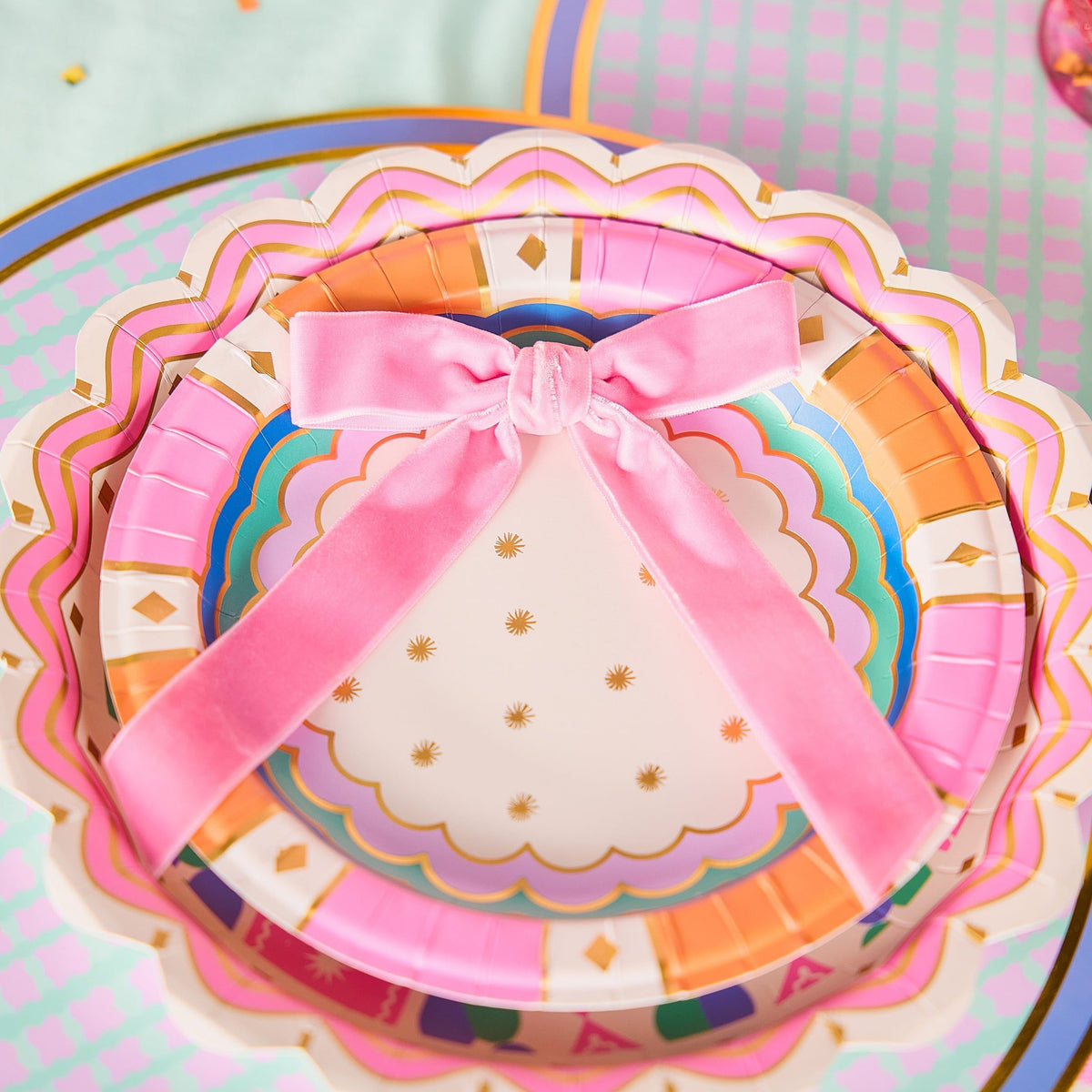 Circus Soirée Dessert Plates (10 Count)