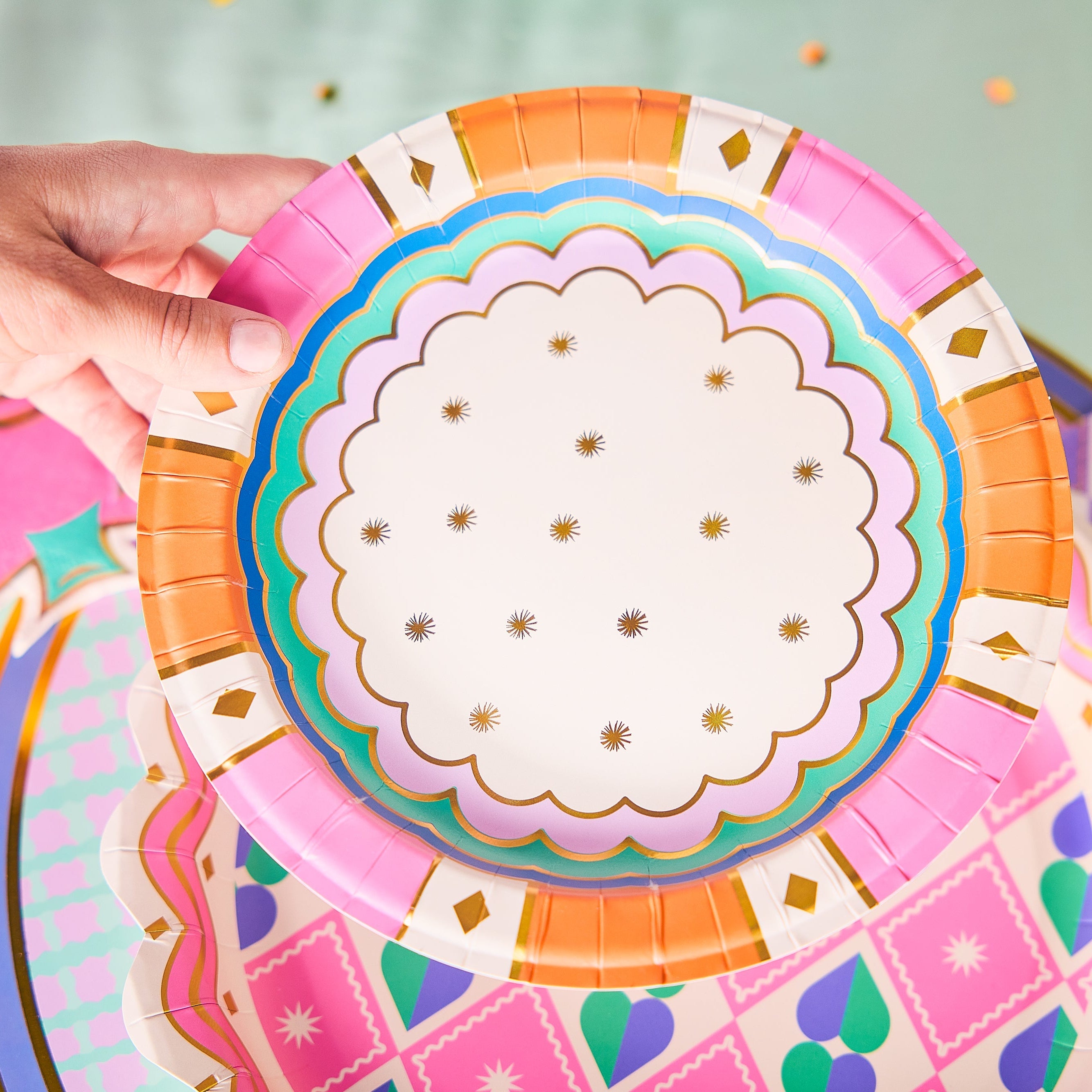 Circus Soirée Dessert Plates (10 Count)