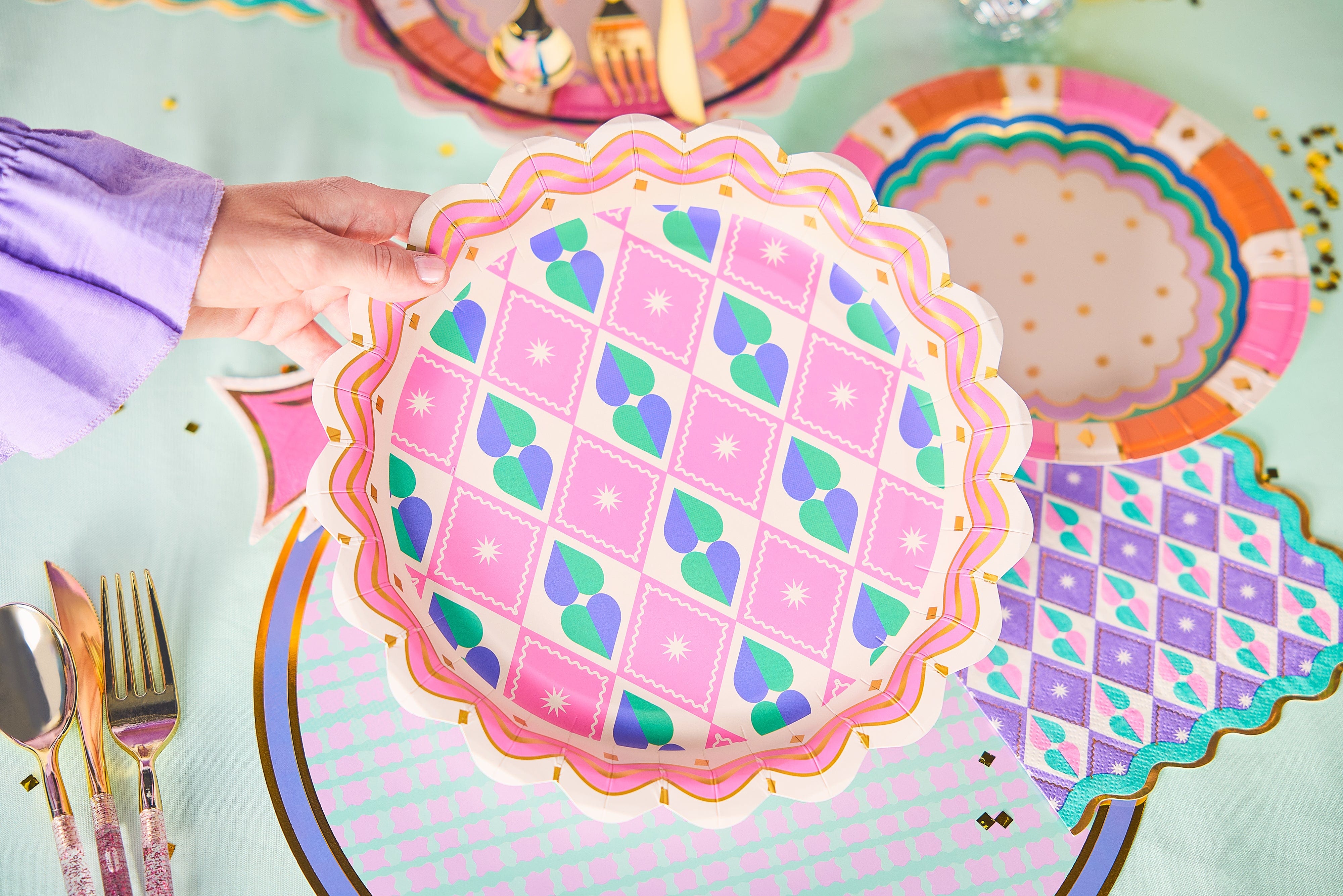 Circus Soirée Dinner Plates (10 Count)