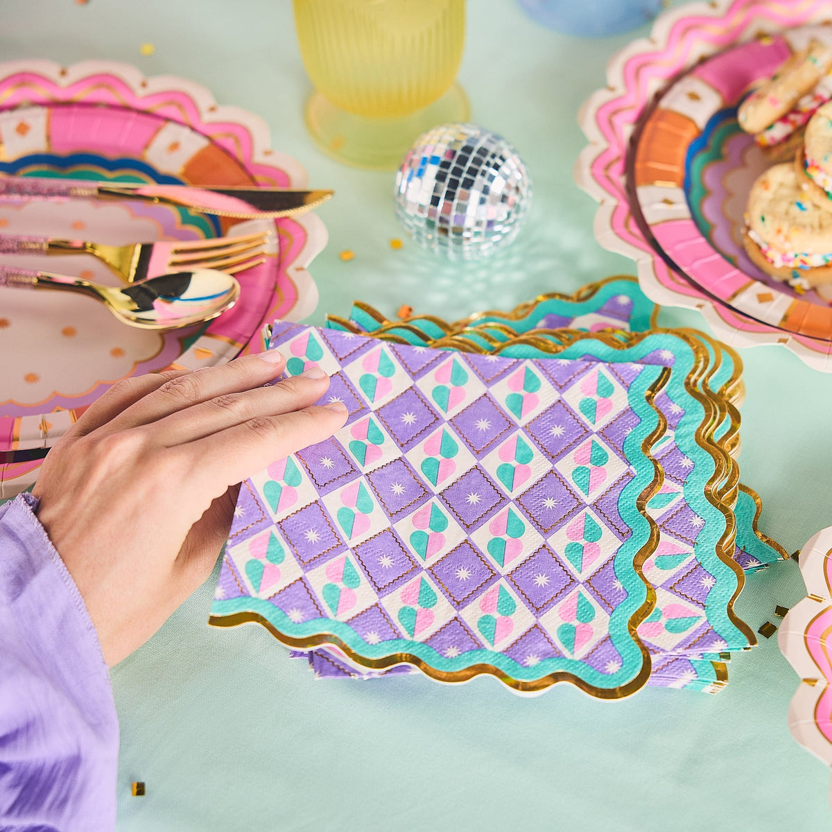 Circus Soirée Lunch Napkins (20 Count)