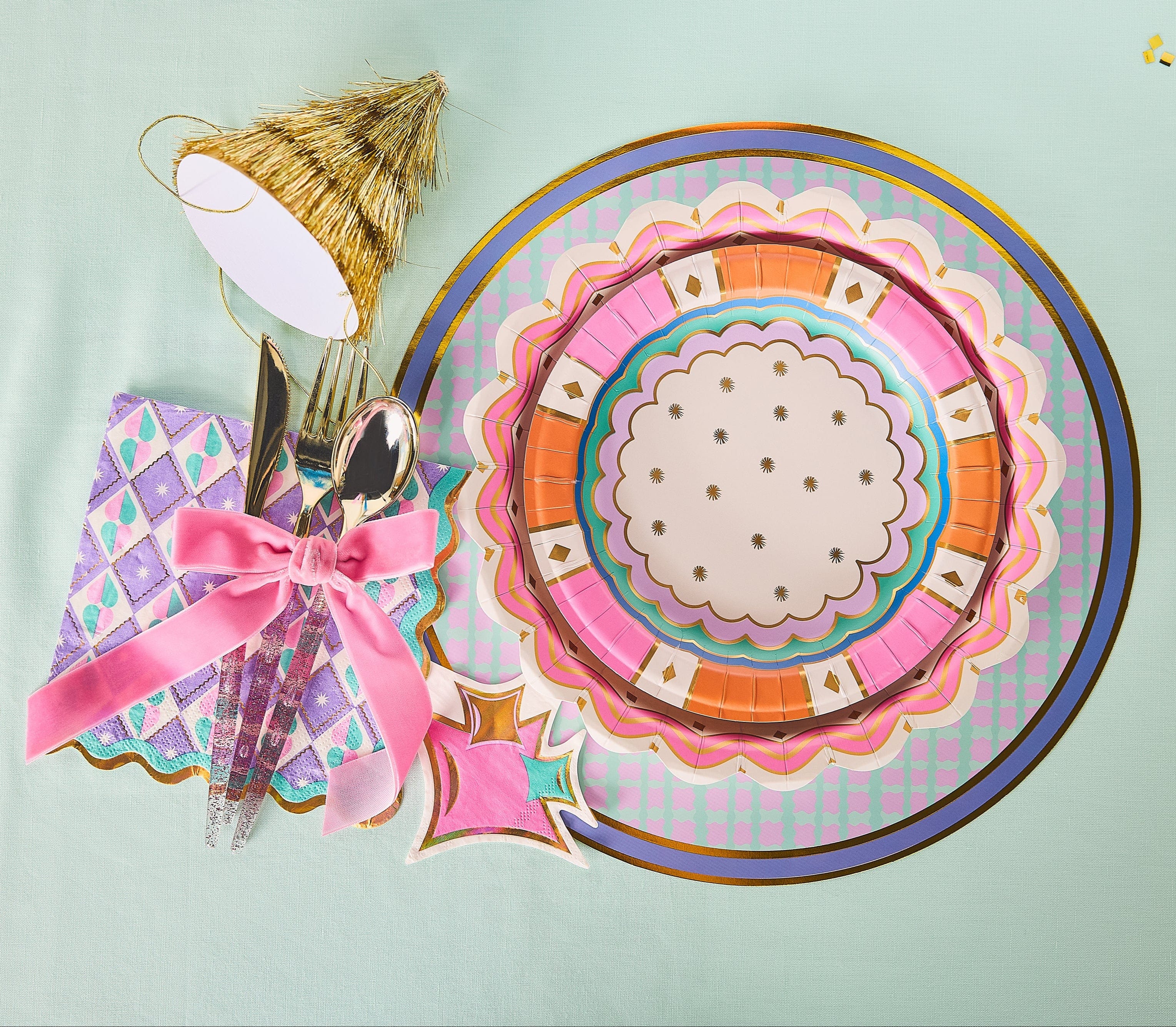 Circus Soirée Dessert Plates (10 Count)