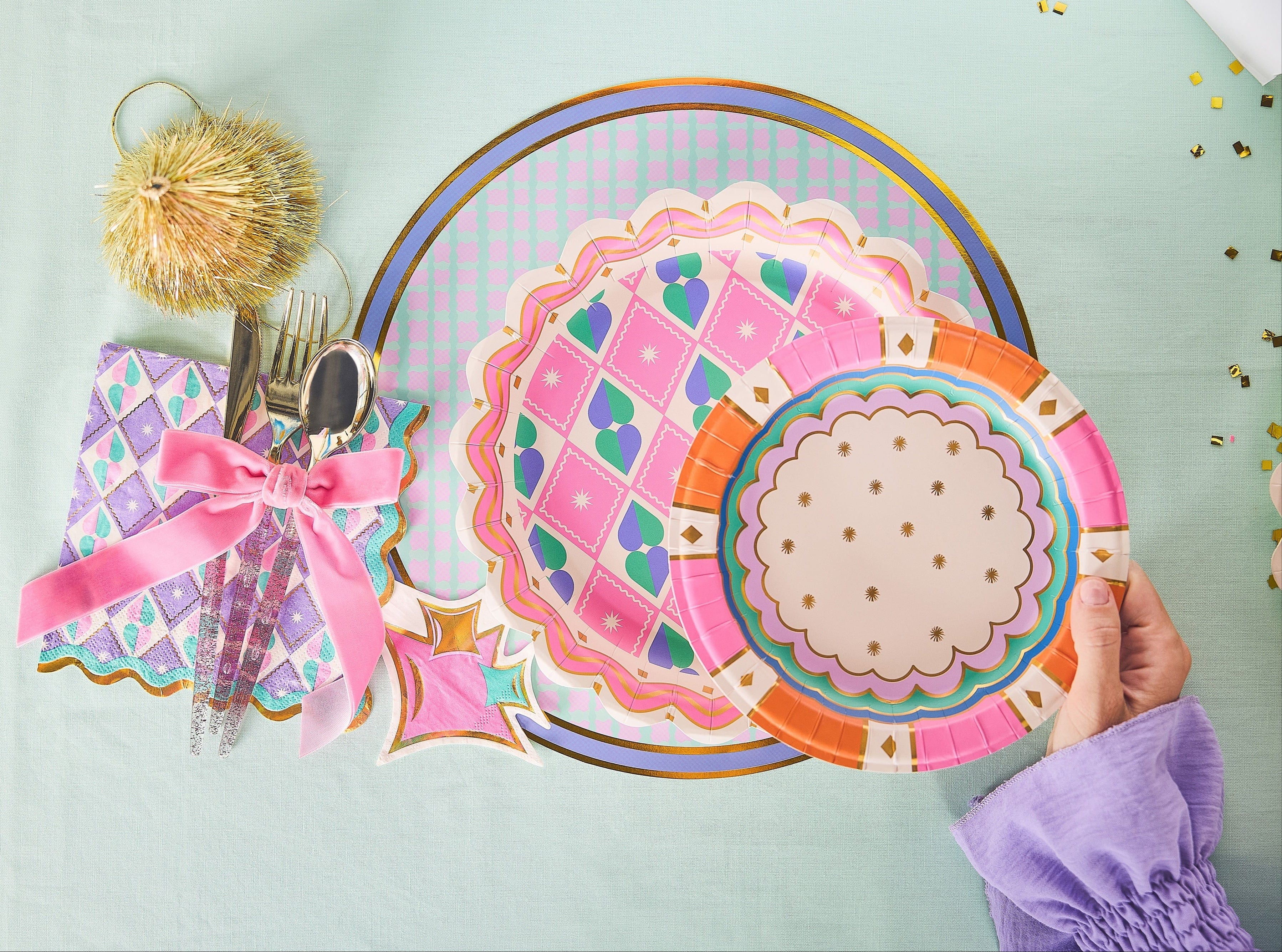 Circus Soirée Dessert Plates (10 Count)
