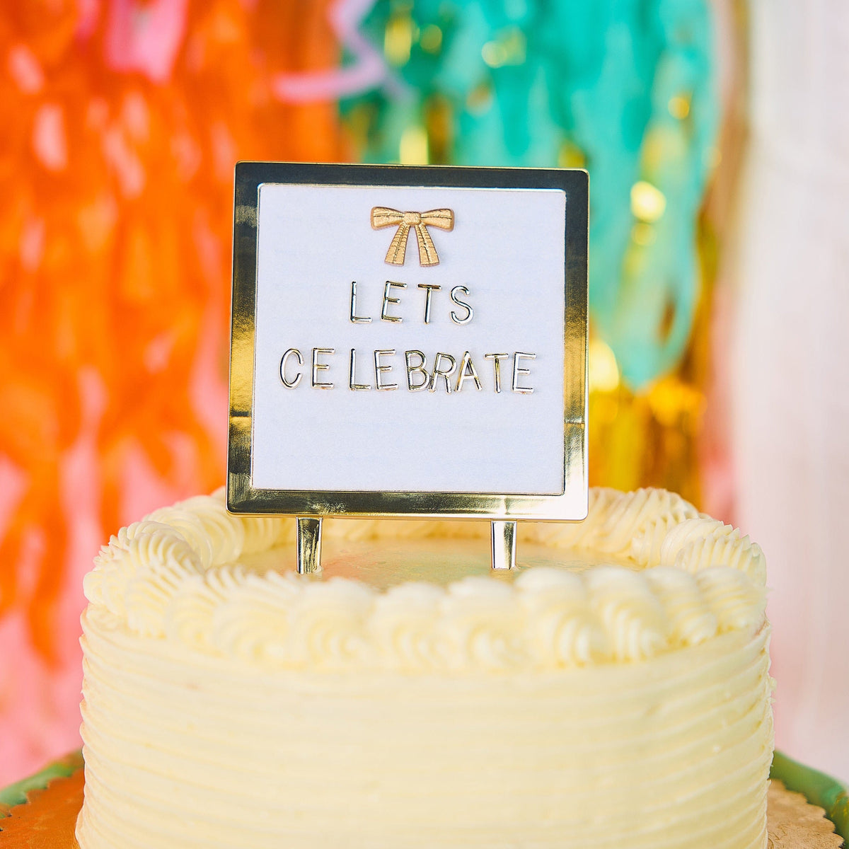Lovely Little Letterboard Customizable Cake Topper (114 Characters)