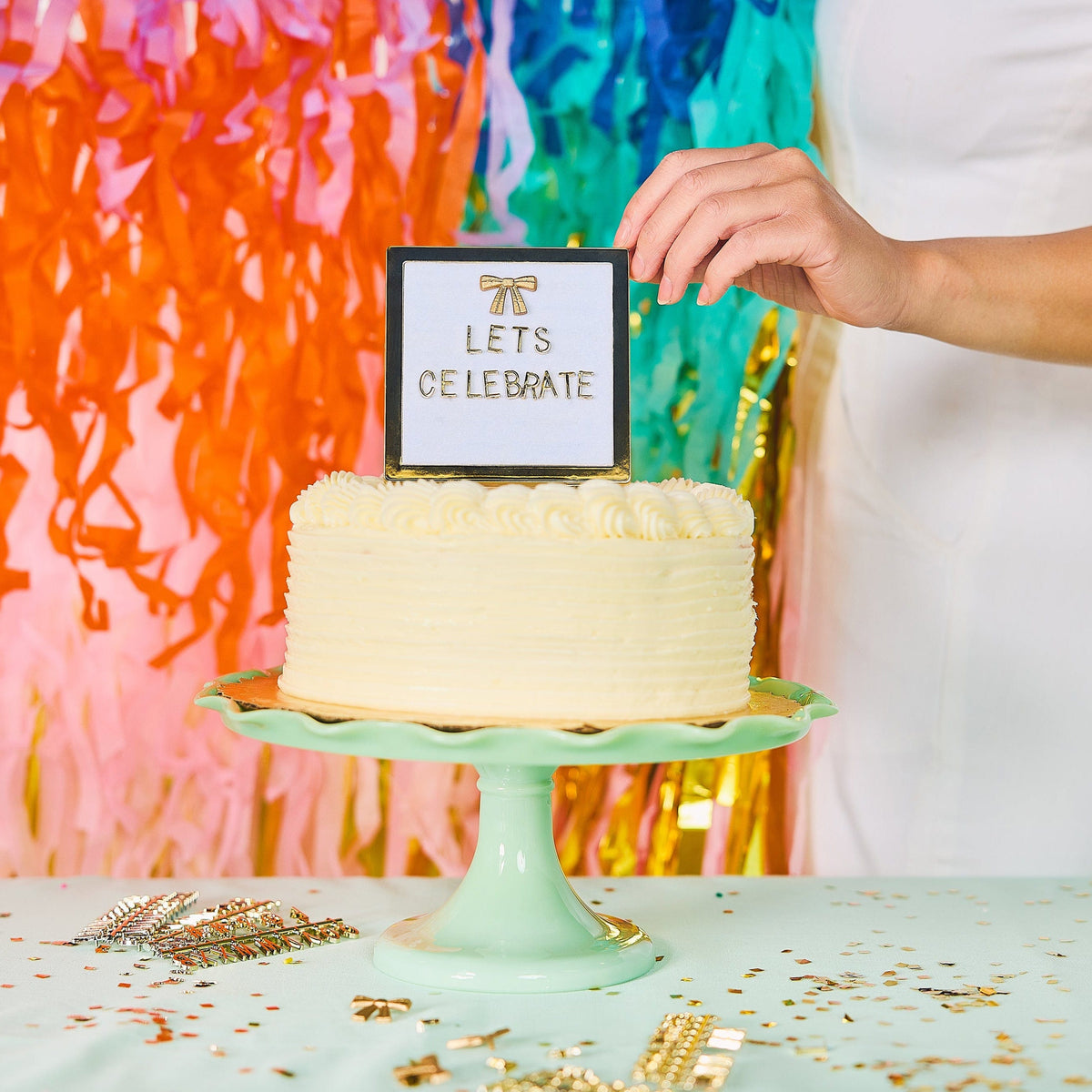 Lovely Little Letterboard Customizable Cake Topper (114 Characters)