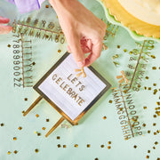 Lovely Little Letterboard Customizable Cake Topper (114 Characters)