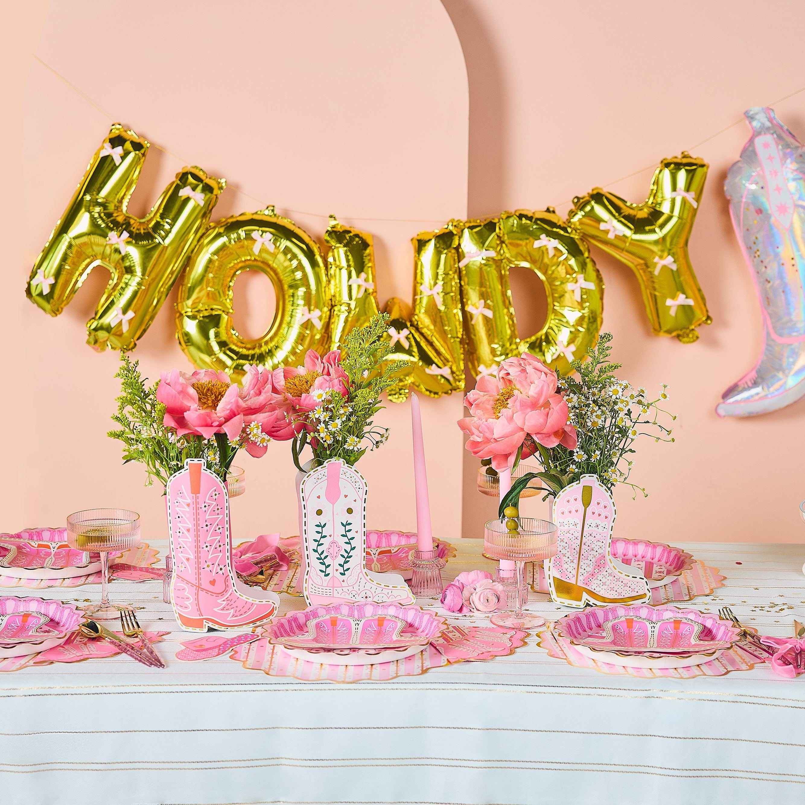 Howdy Darling Balloon Banner