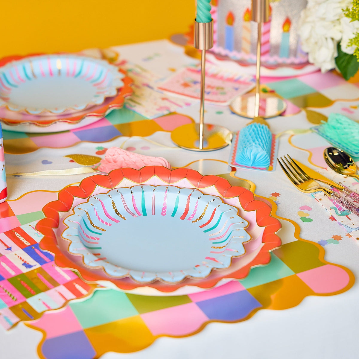 Birthday Wishes Placemats (10 Count)