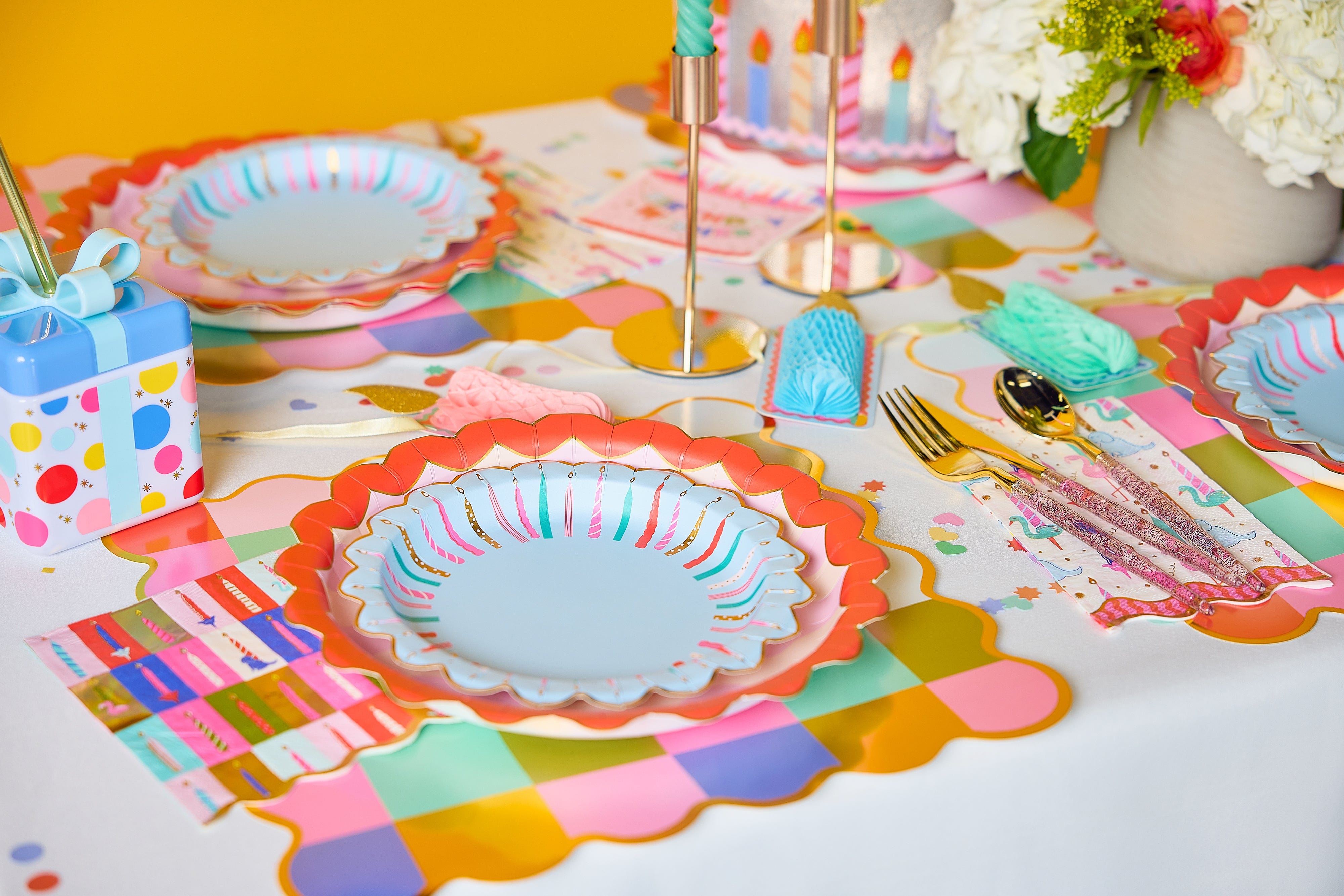 Birthday Wishes Placemats (10 Count)