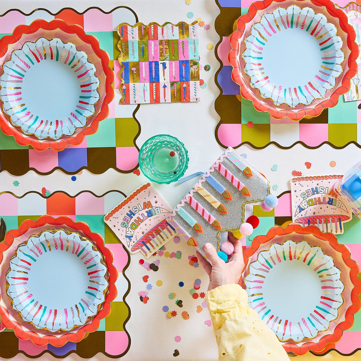 Birthday Wishes Placemats (10 Count)