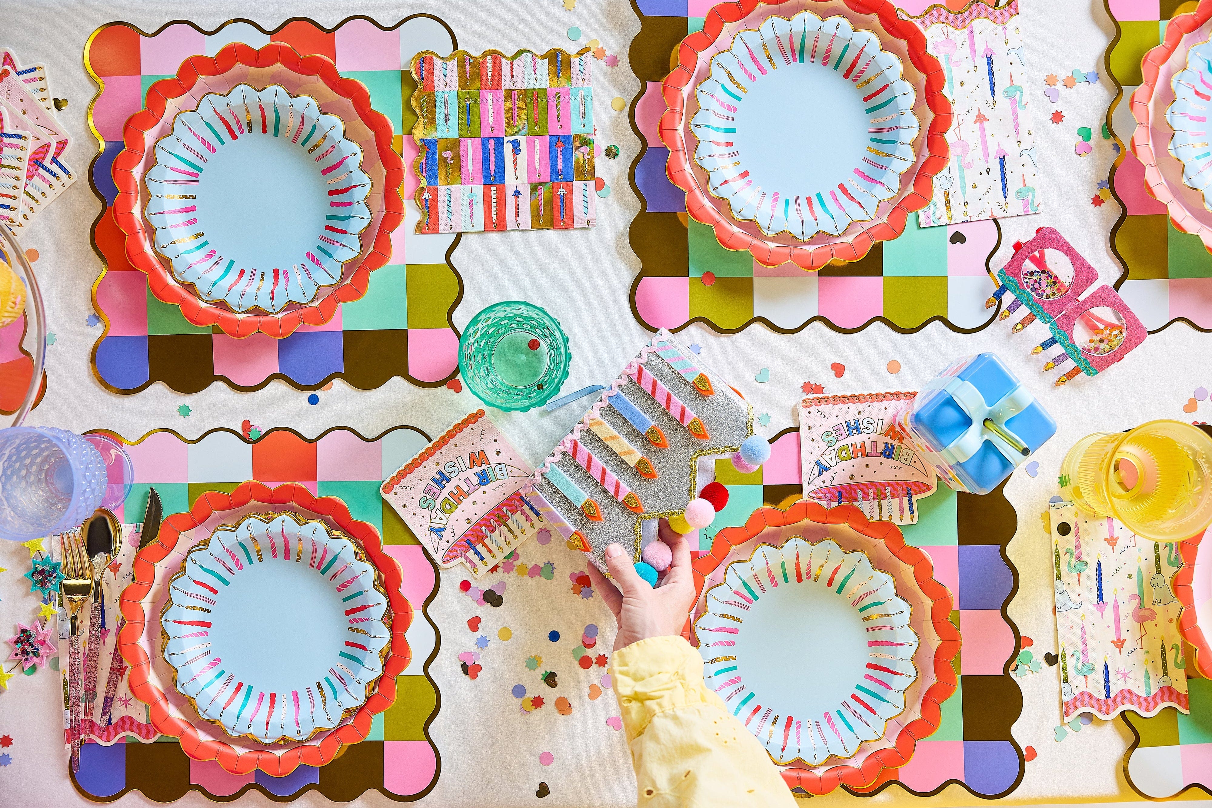 Birthday Wishes Placemats (10 Count)