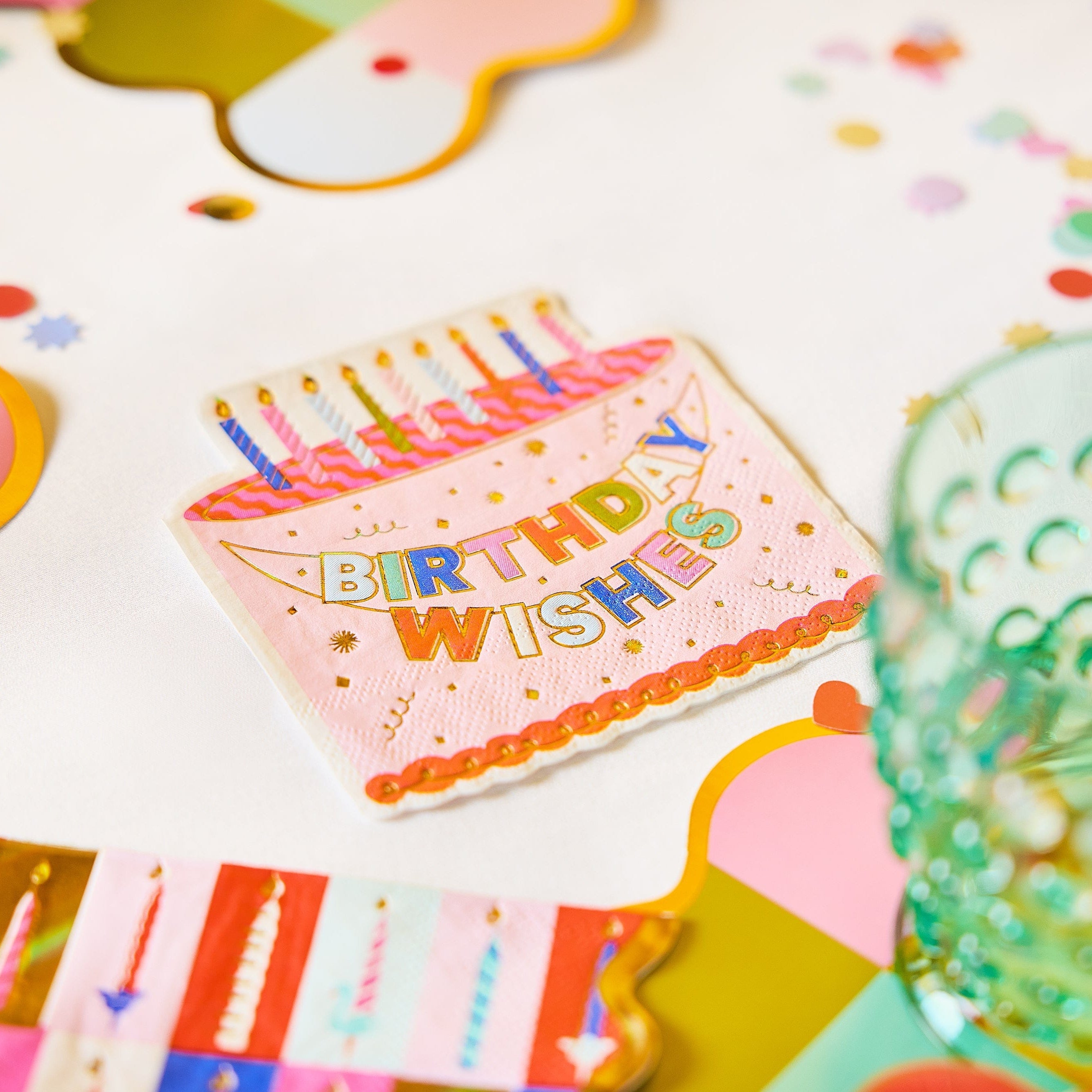Birthday Wishes Napkins (20 Count)