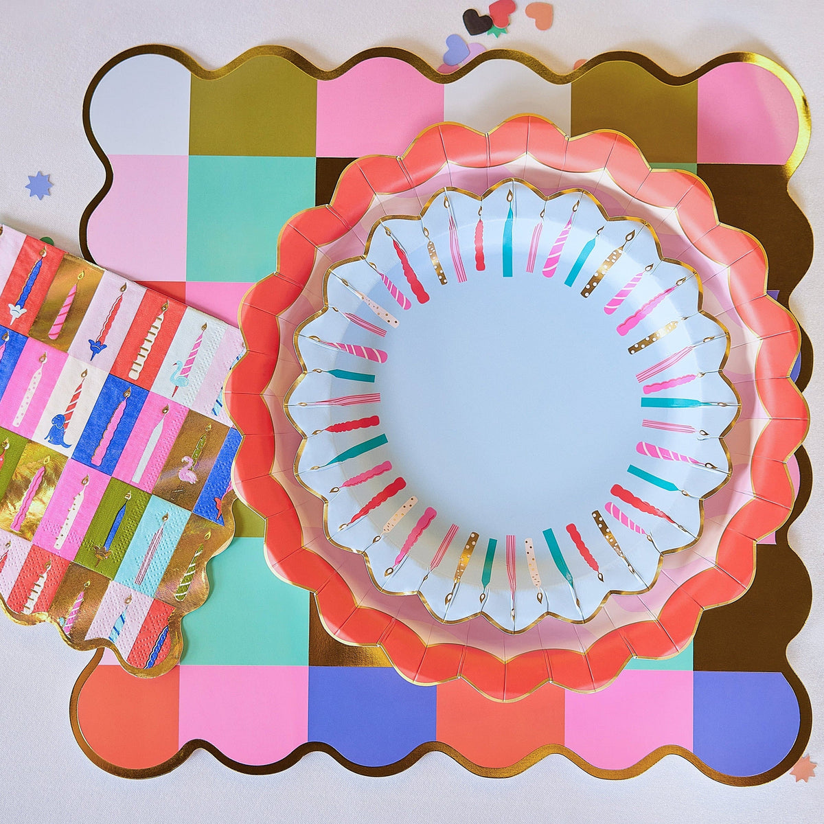 Birthday Wishes Placemats (10 Count)
