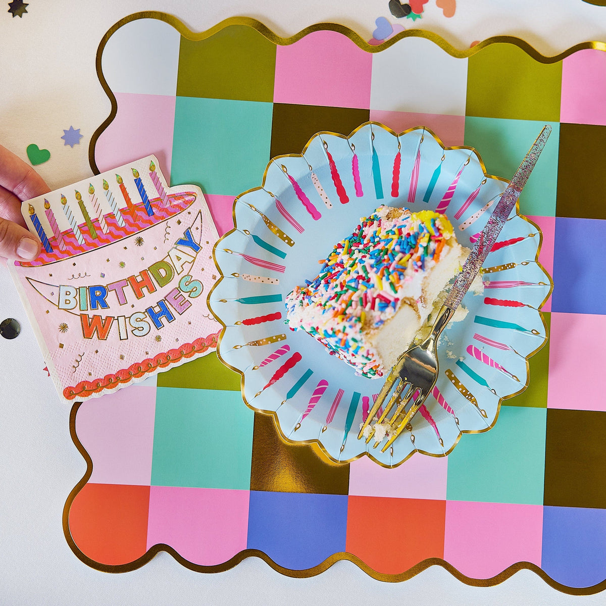 Birthday Wishes Placemats (10 Count)