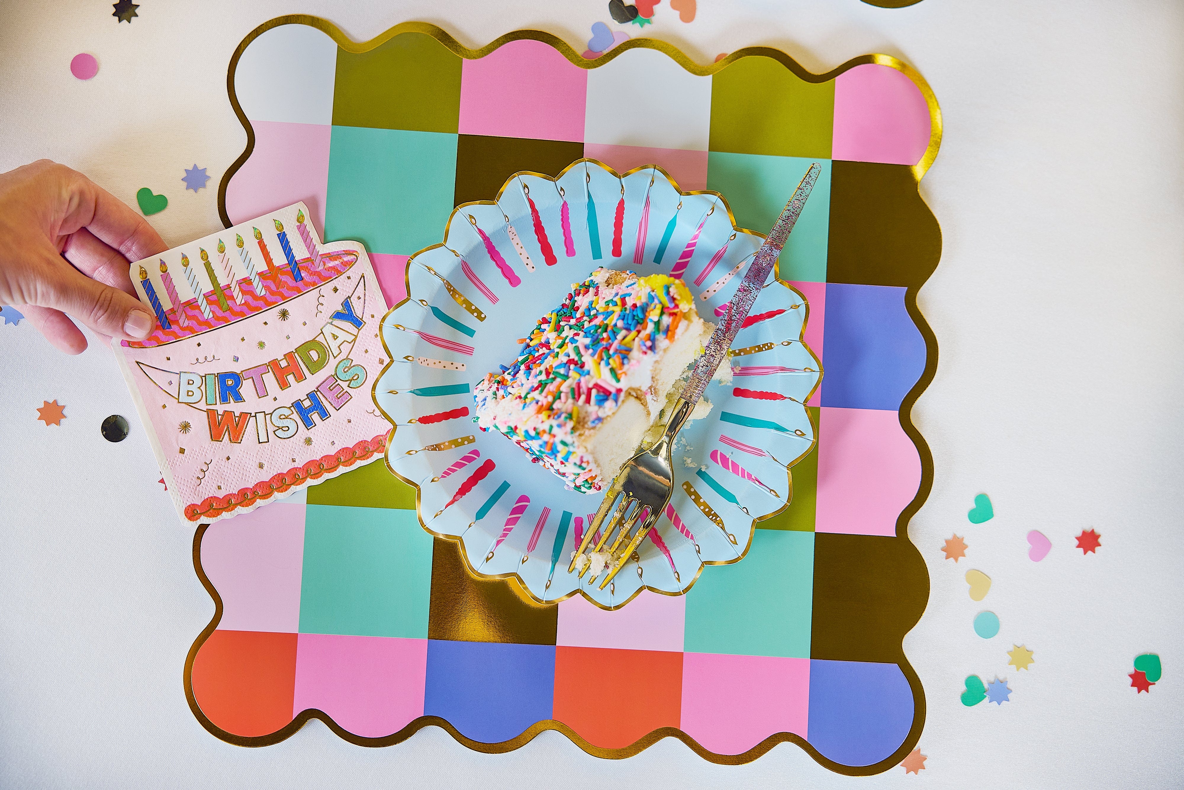 Birthday Wishes Placemats (10 Count)