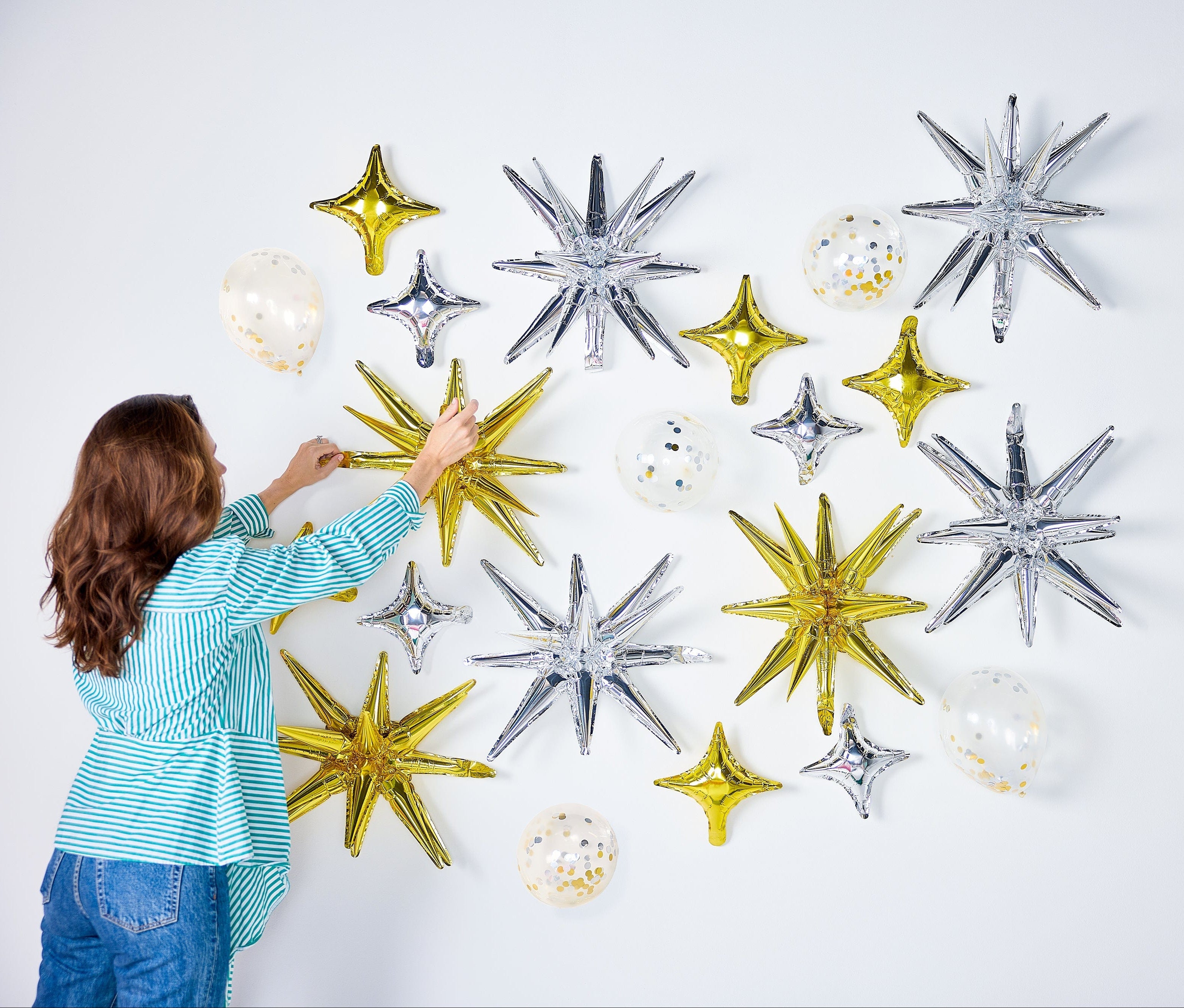 Sparkle And Shine Mylar Balloon Pack (21 Ct)