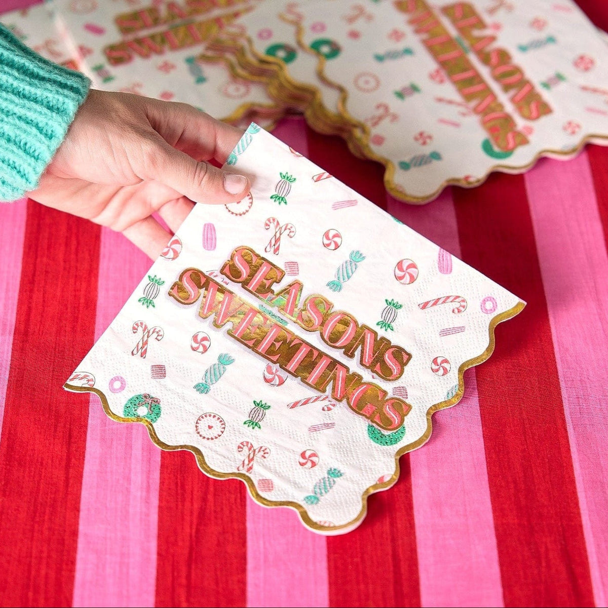 Season’s Sweetings Napkins (20 Count)