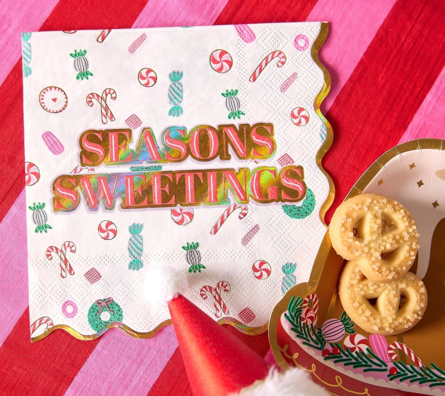 Season’s Sweetings Napkins (20 Count)