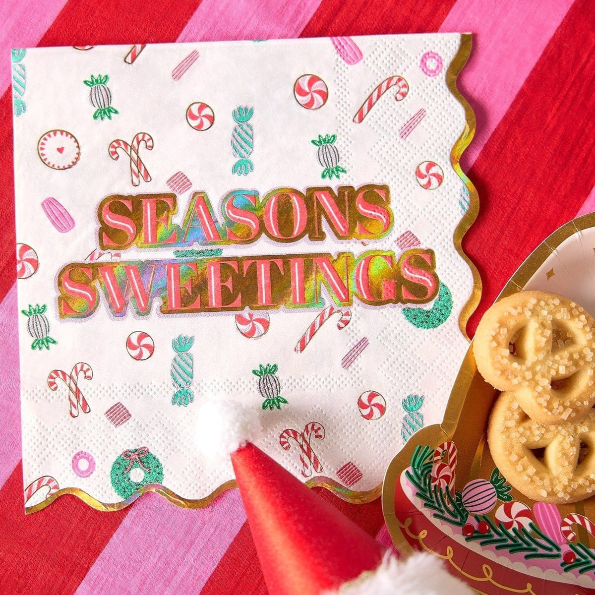 Season’s Sweetings Napkins (20 Count)