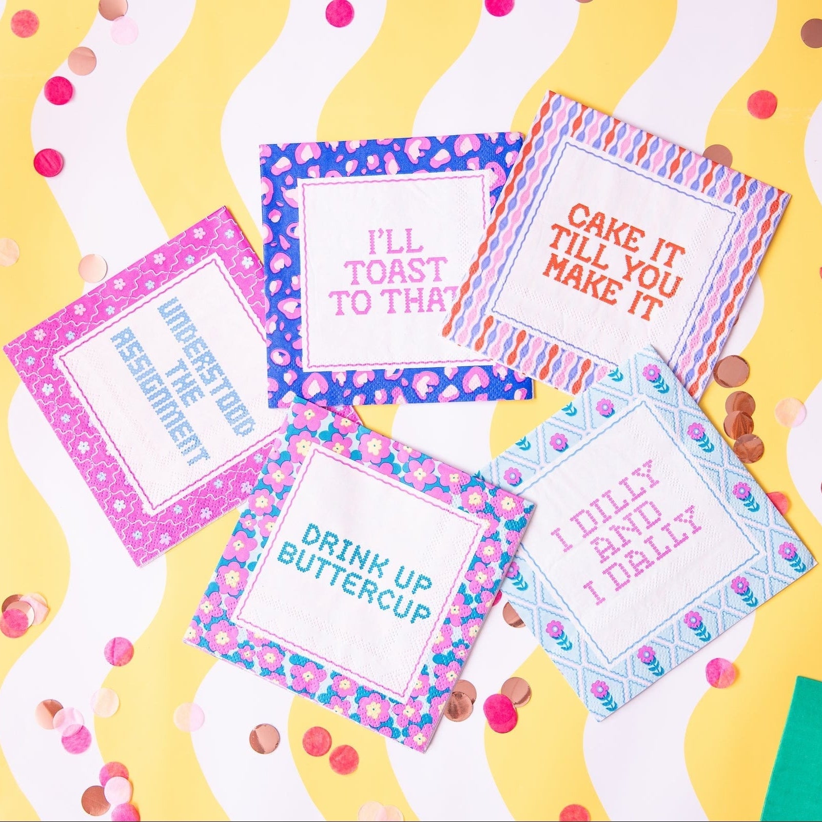 Cheeky Sayings Cocktail Napkins (20 Ct)