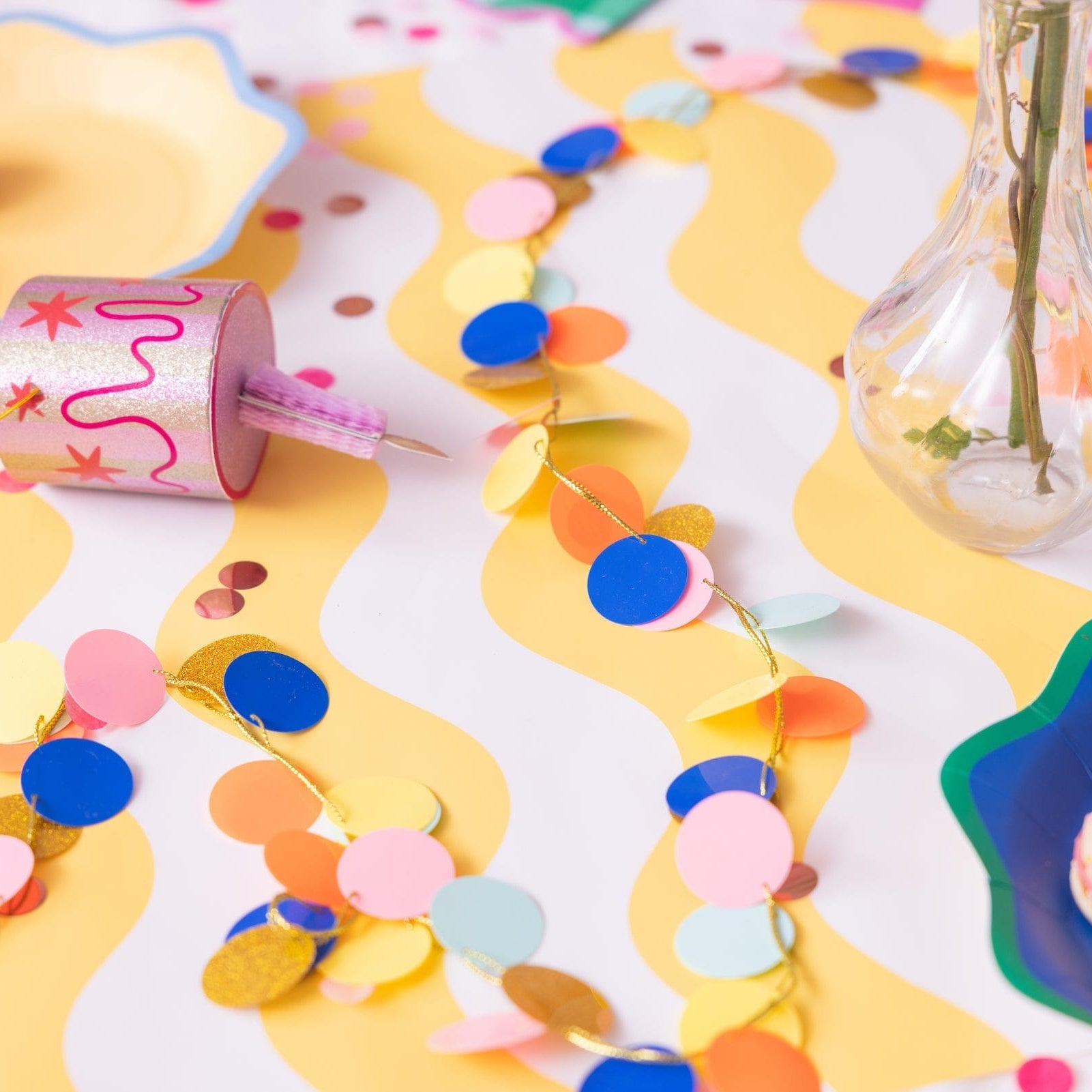 Multicolor Confetti Garland