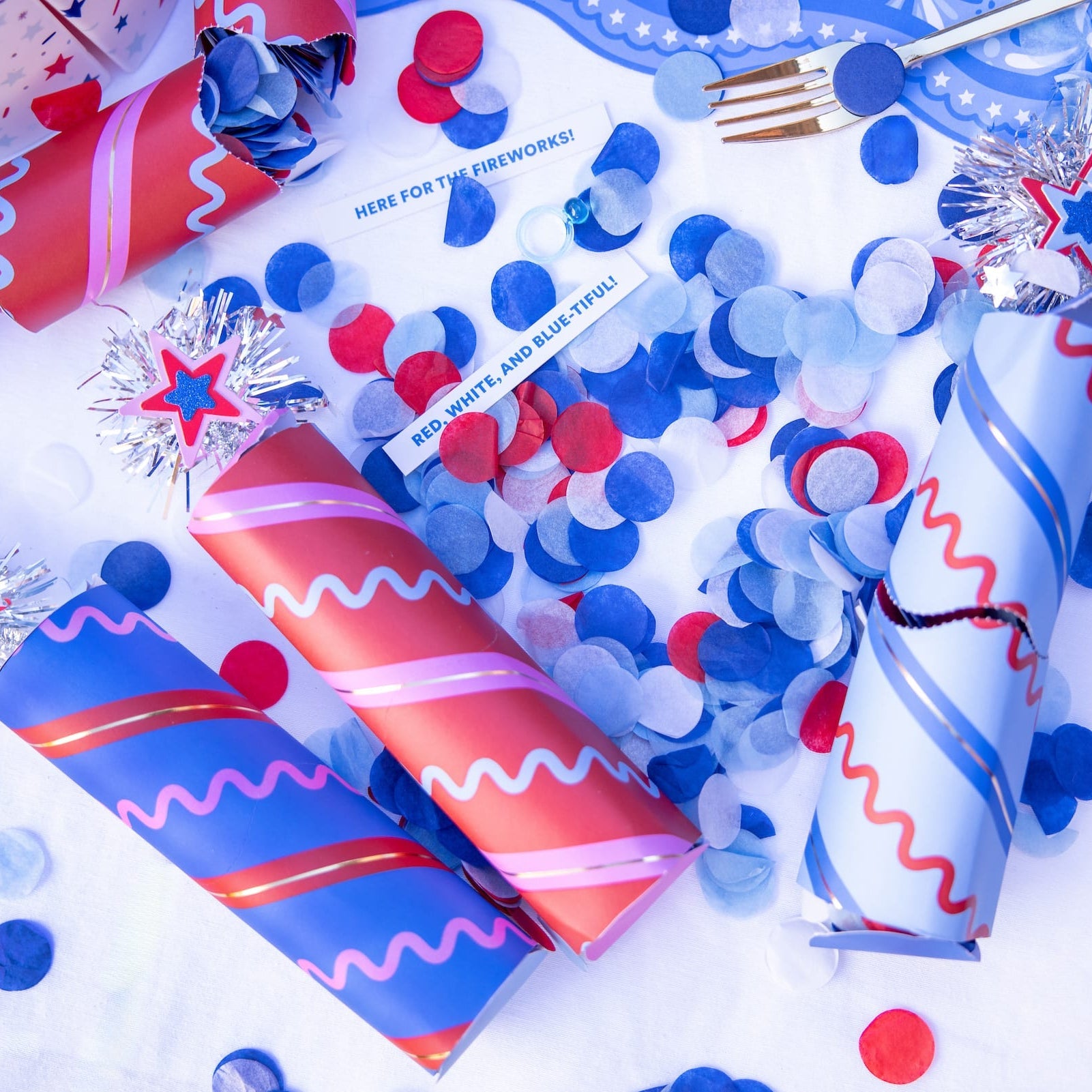 Star-spangled Surprise Firecracker Crackers (6 Ct)
