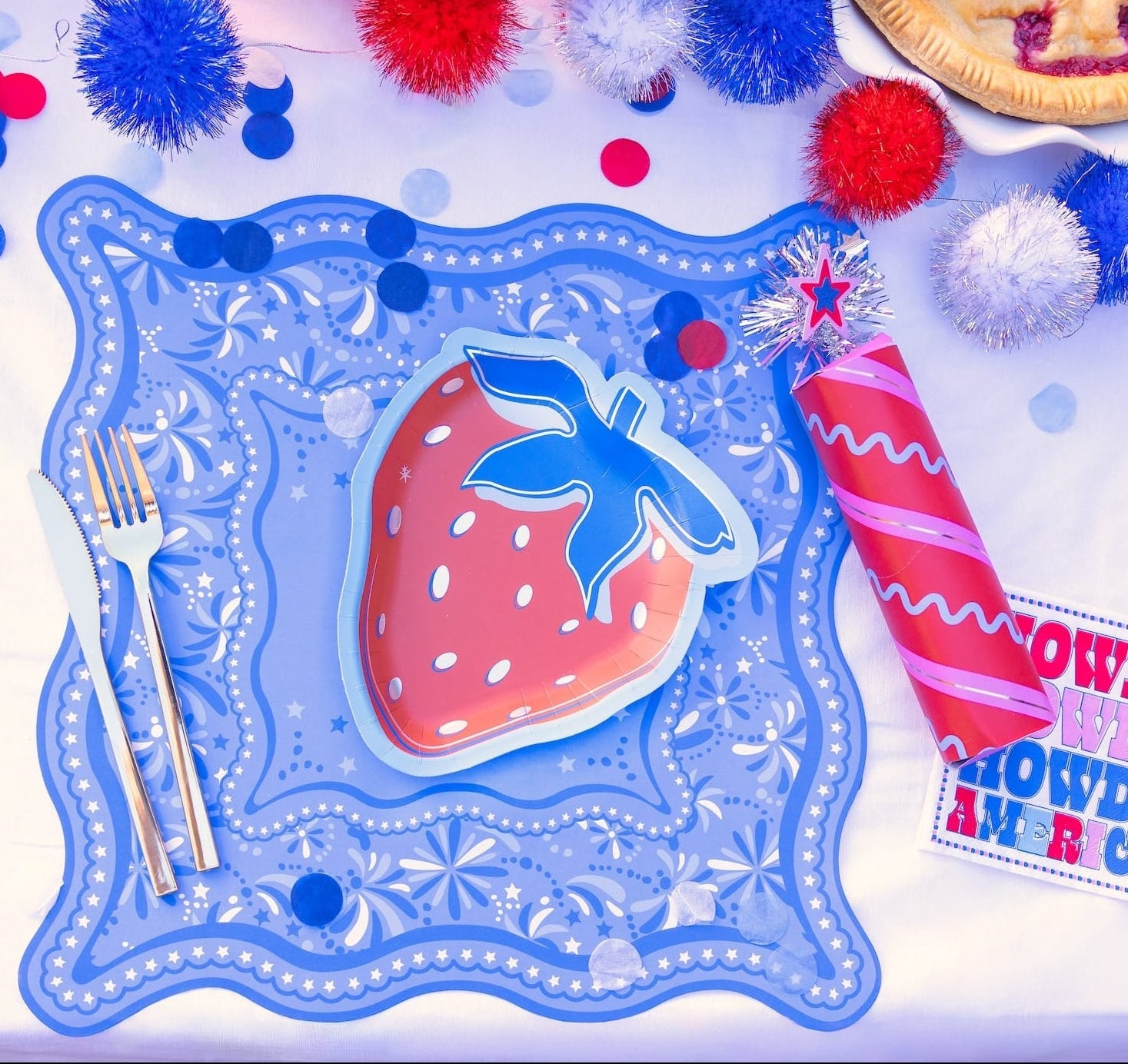 Star Spangled Spark Placemats (10 Ct)