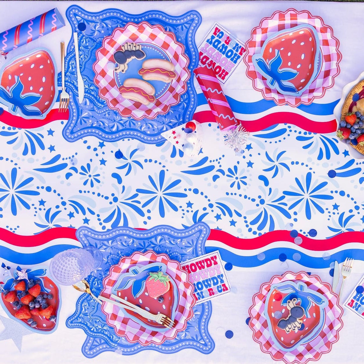 Star Spangled Spark Placemats (10 Ct)