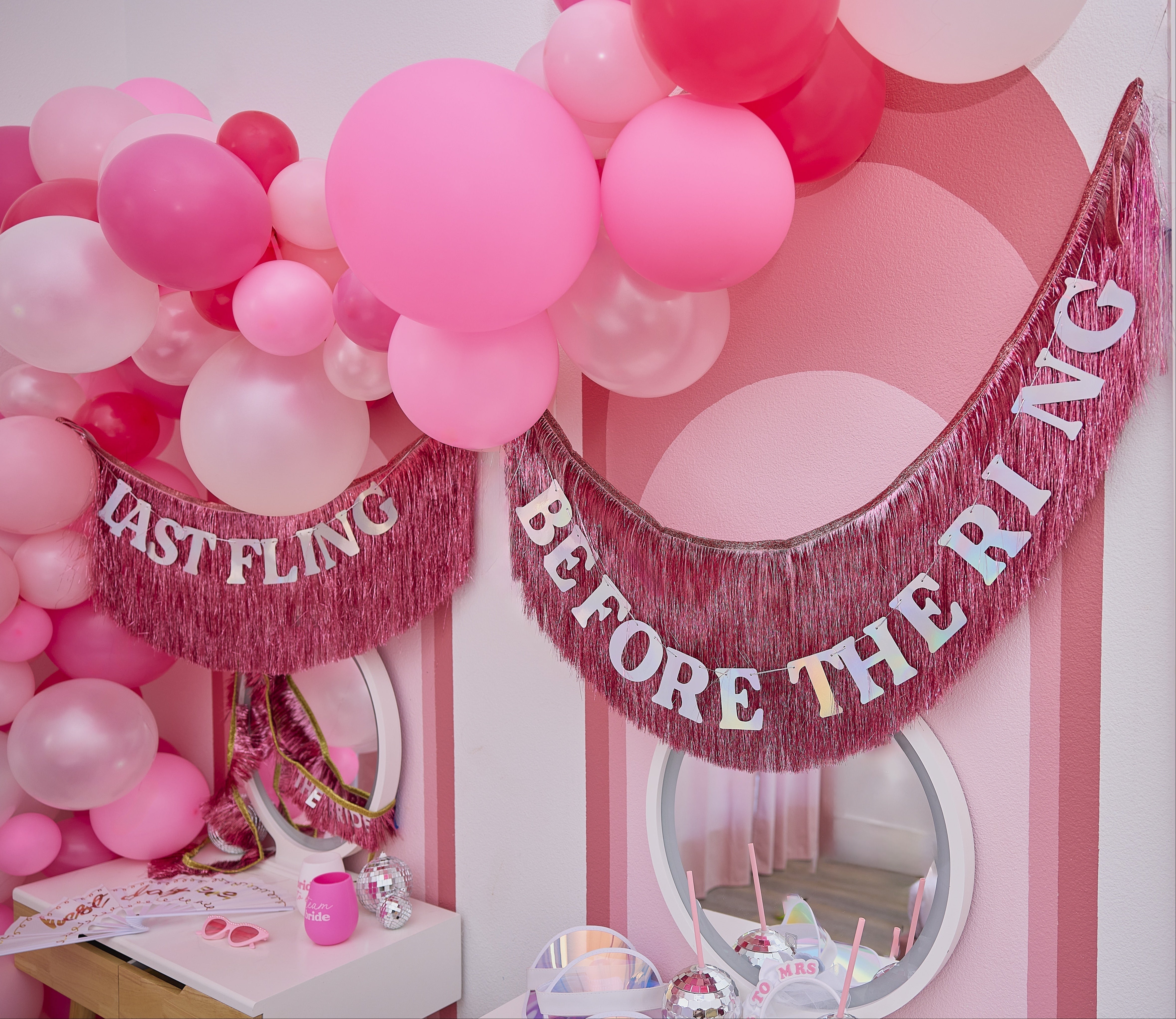 Last Fling Before The Ring Bachelorette Fringe Banner