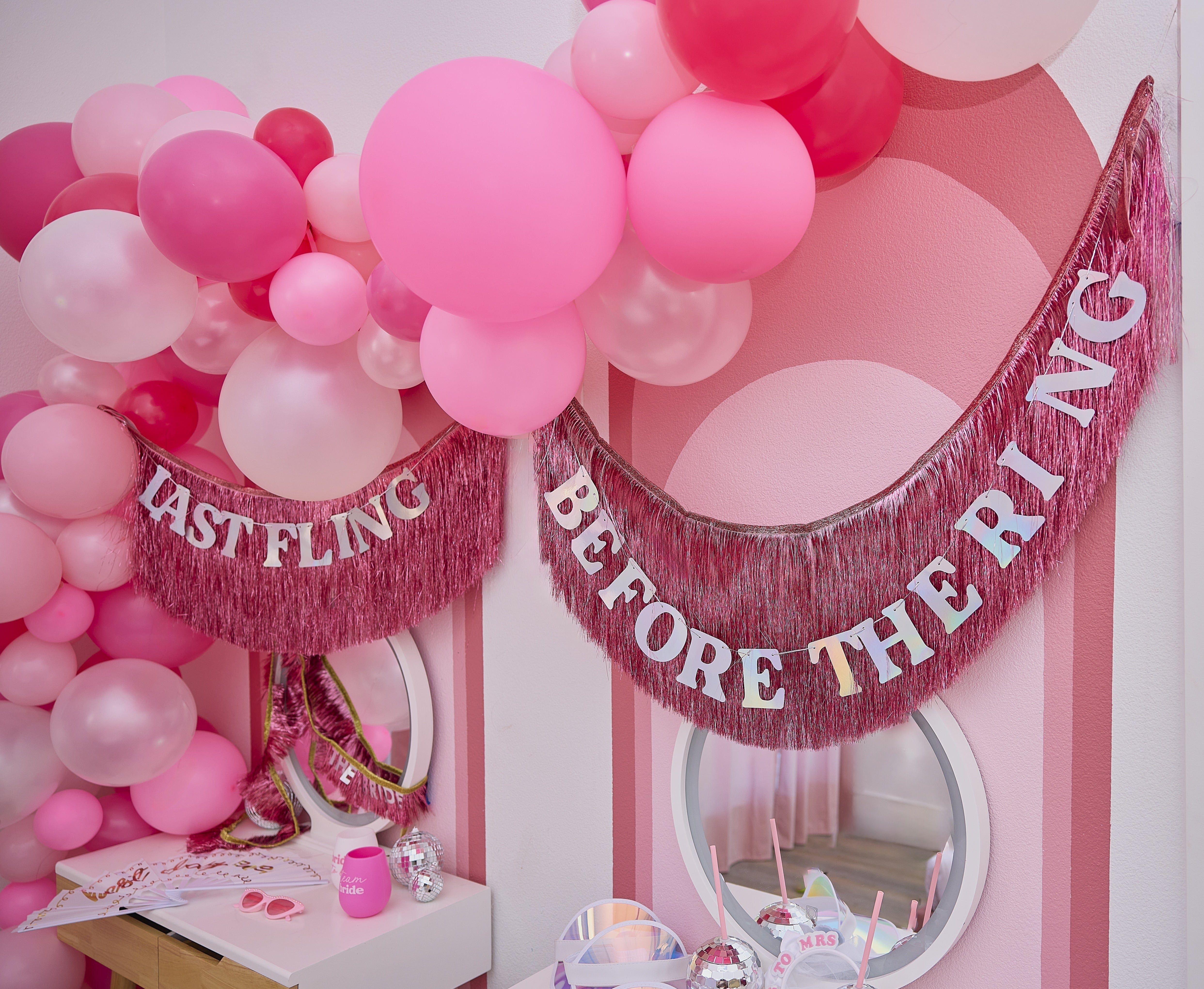 Last Fling Before The Ring Bachelorette Fringe Banner