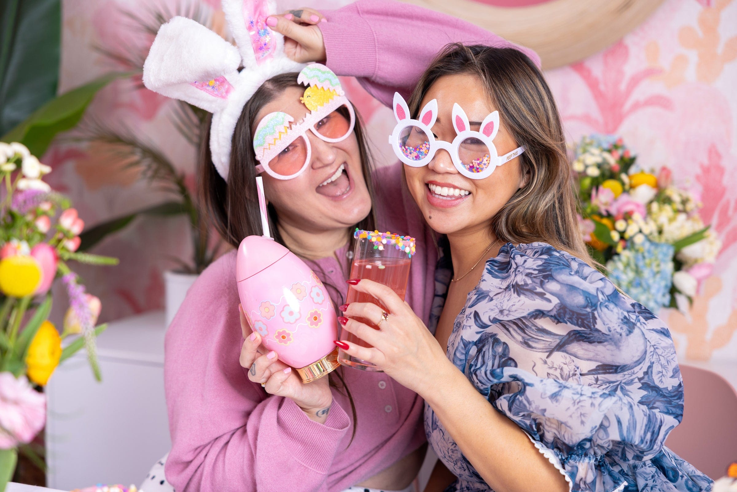 Petal Party Egg Sipper (single Or Set Of 6)