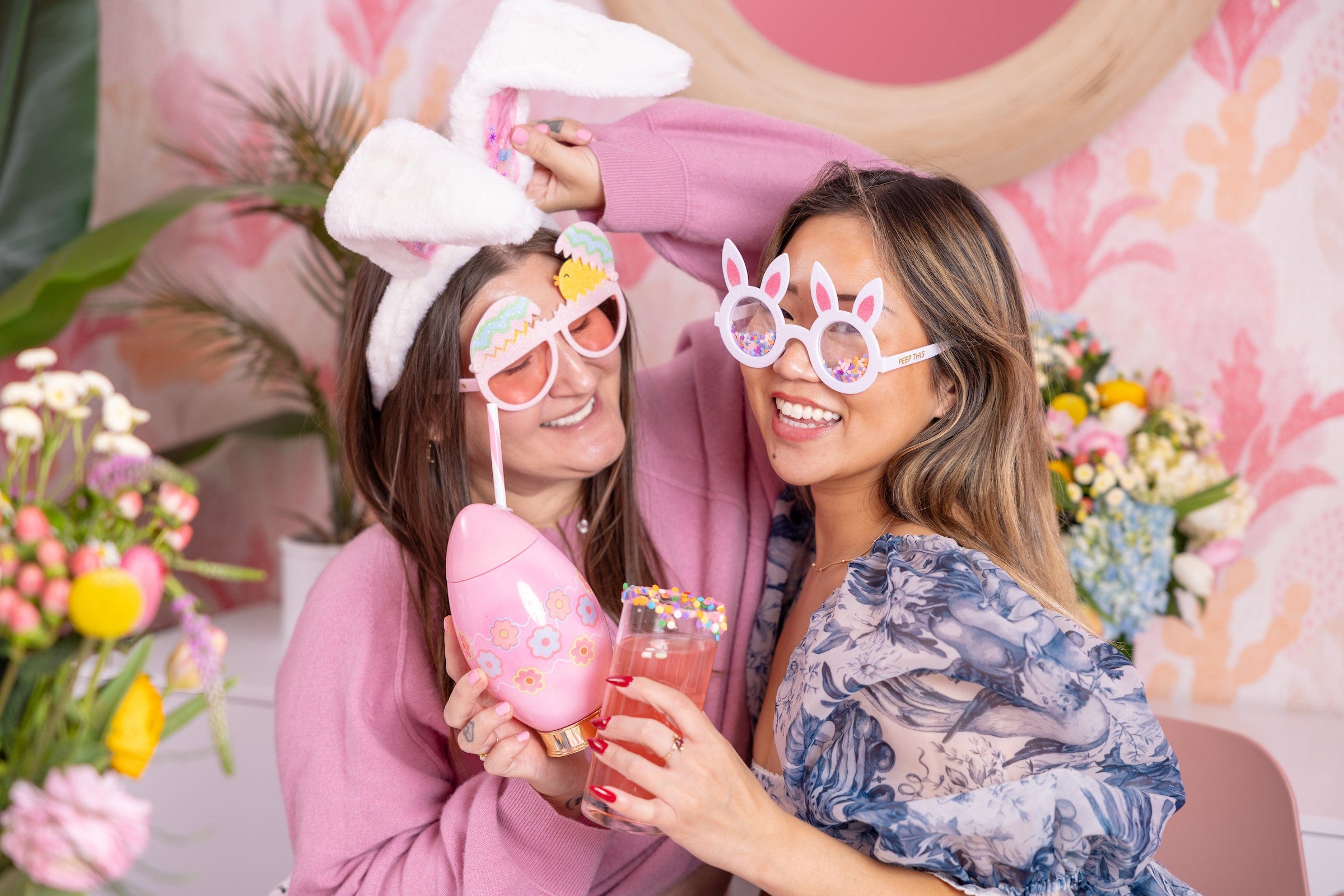 Petal Party Egg Sipper (single Or Set Of 6)