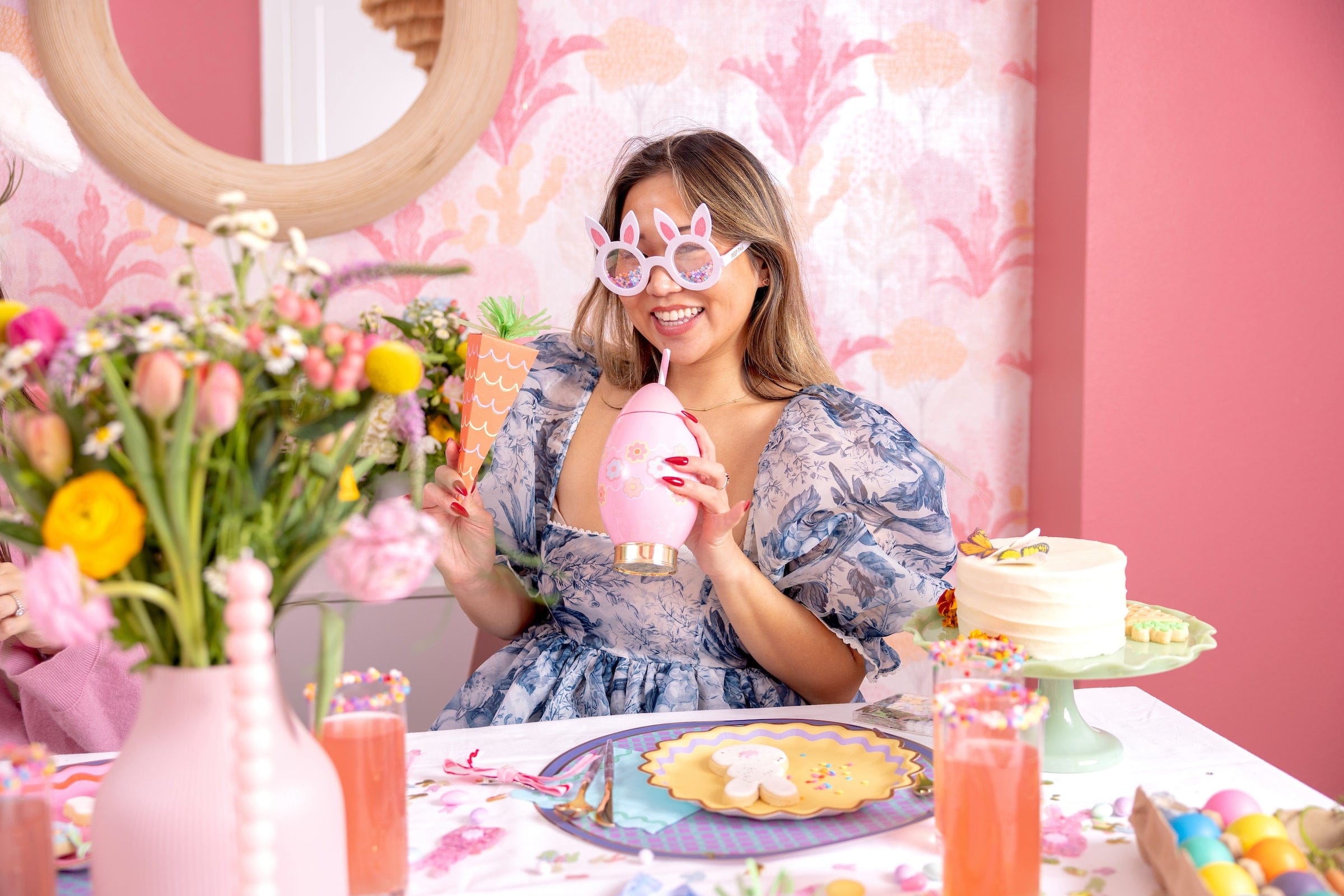 Petal Party Egg Sipper (single Or Set Of 6)