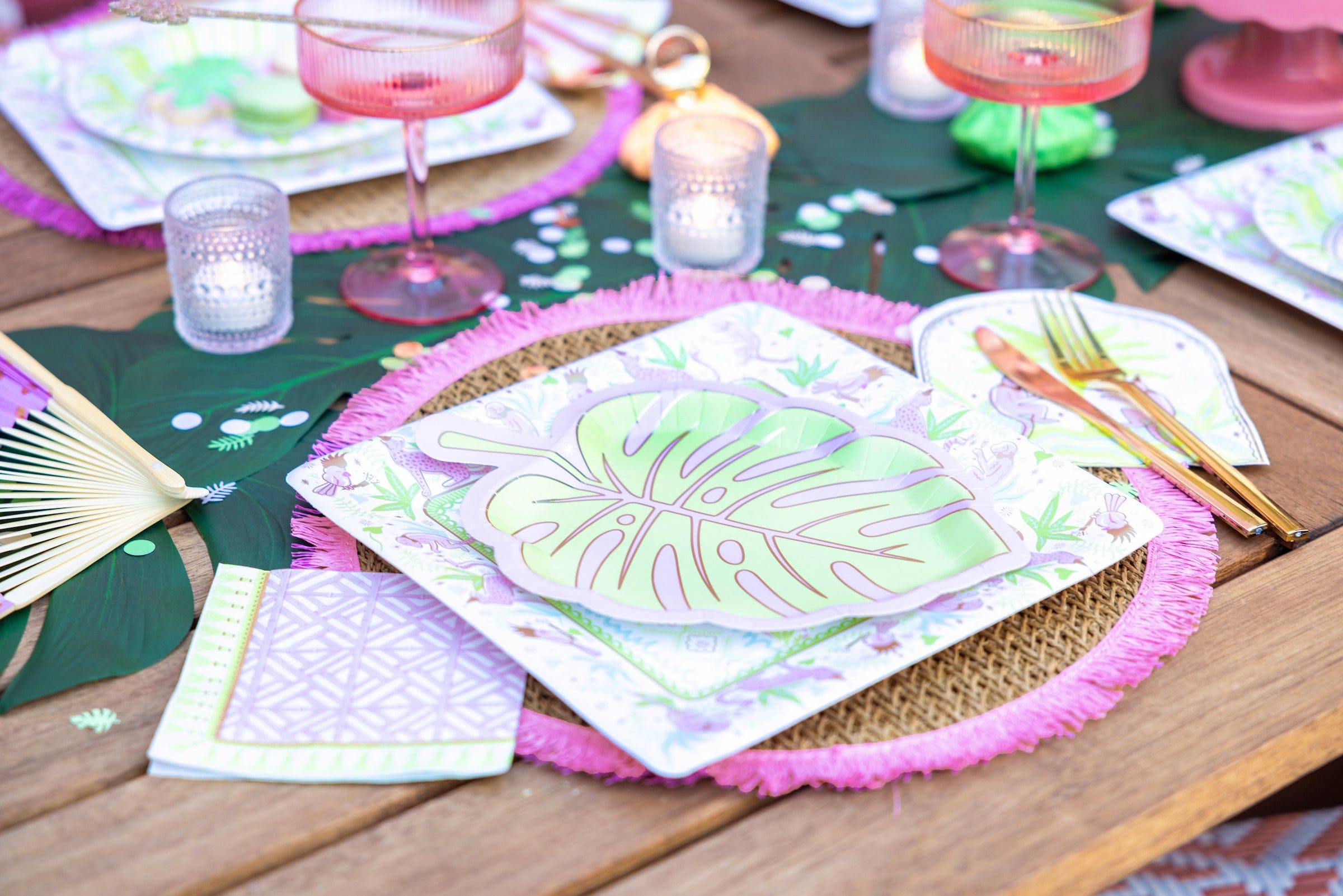 Cabana Club Woven Reusable Placemats (4 Count)