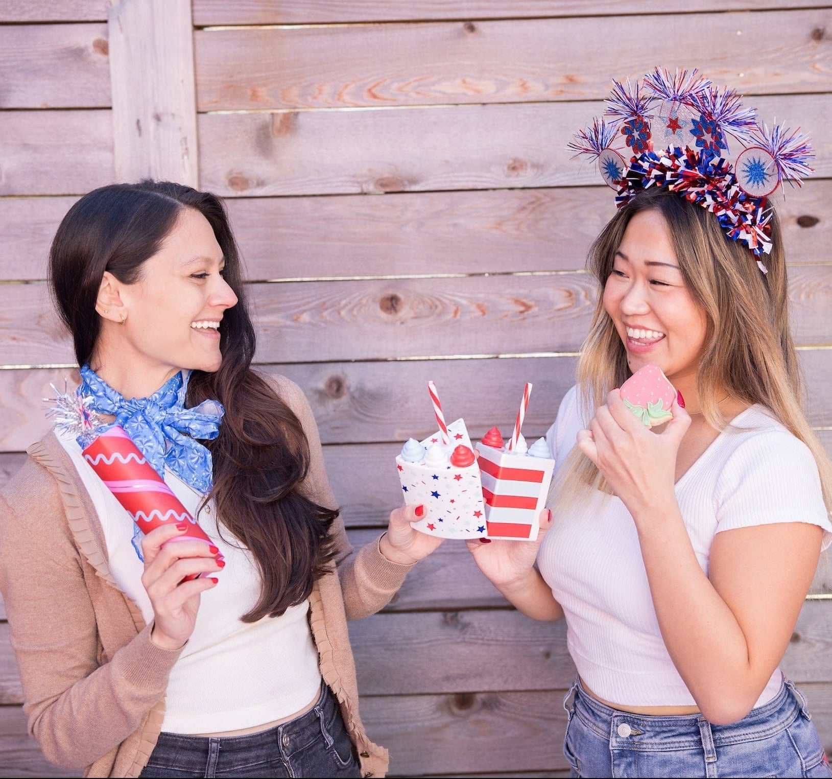 Star-spangled Sparkler Novelty Headband (single Or Set Of 4)
