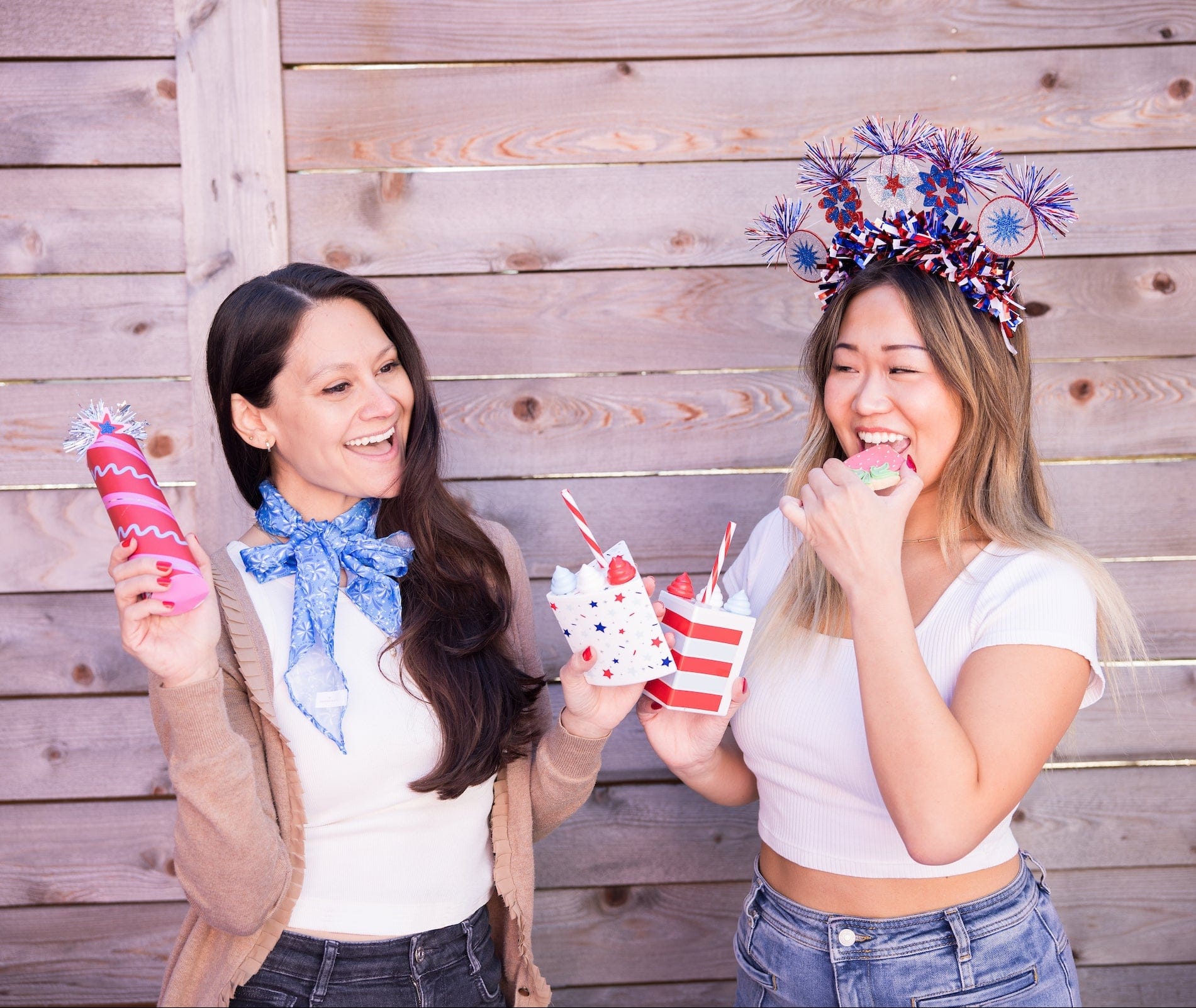 Star-spangled Sparkler Novelty Headband (single Or Set Of 4)