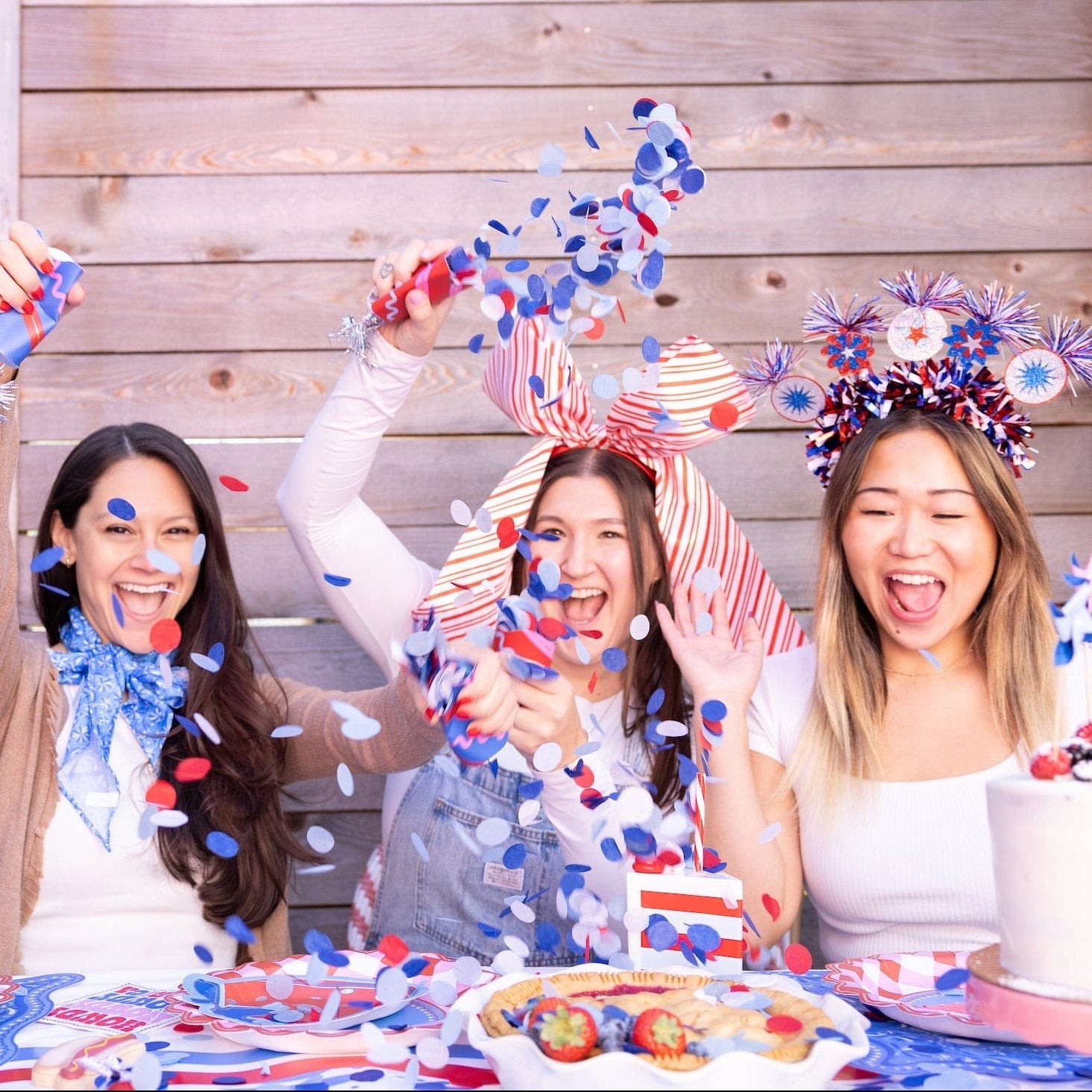 Star-spangled Sparkler Novelty Headband (single Or Set Of 4)