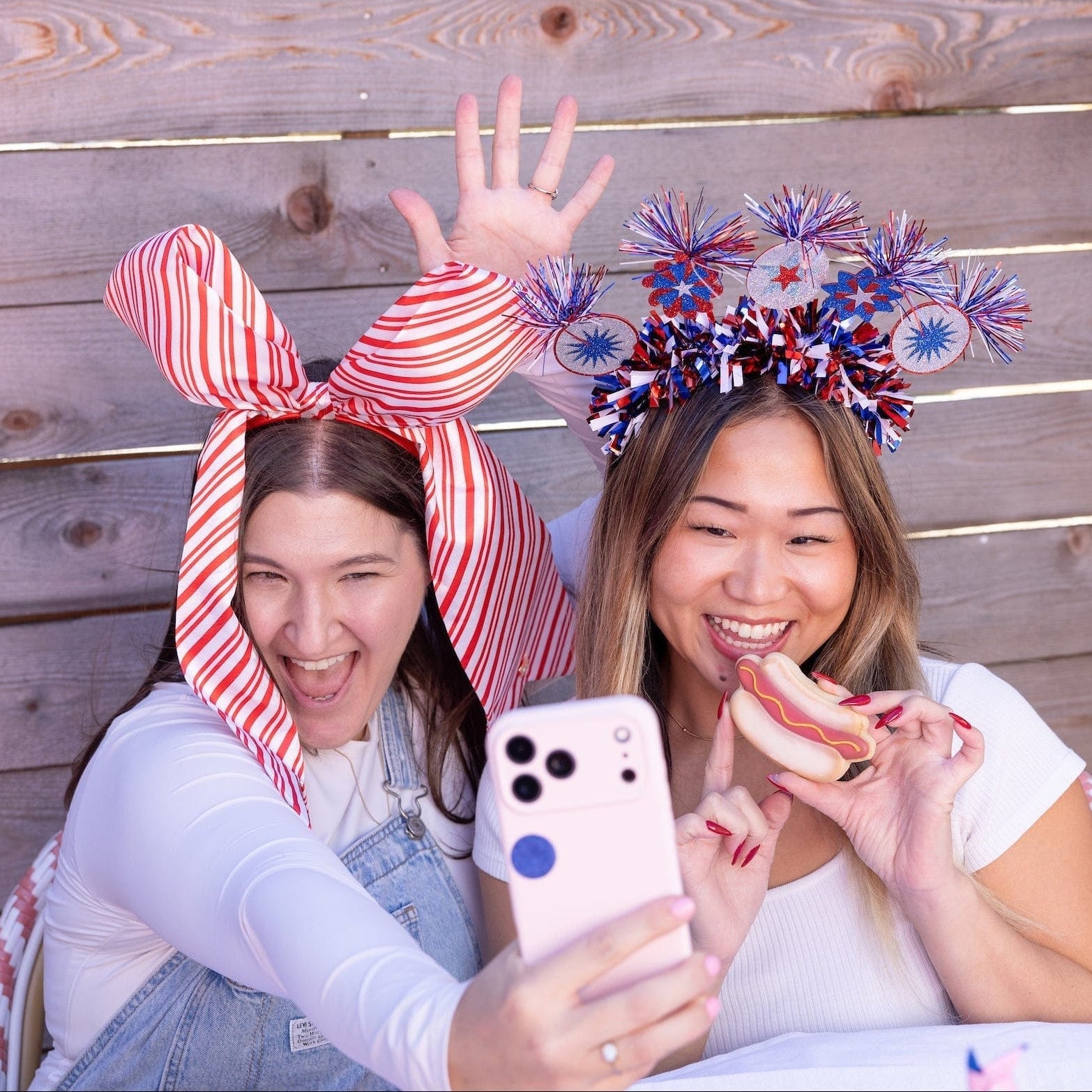 Star-spangled Sparkler Novelty Headband (single Or Set Of 4)
