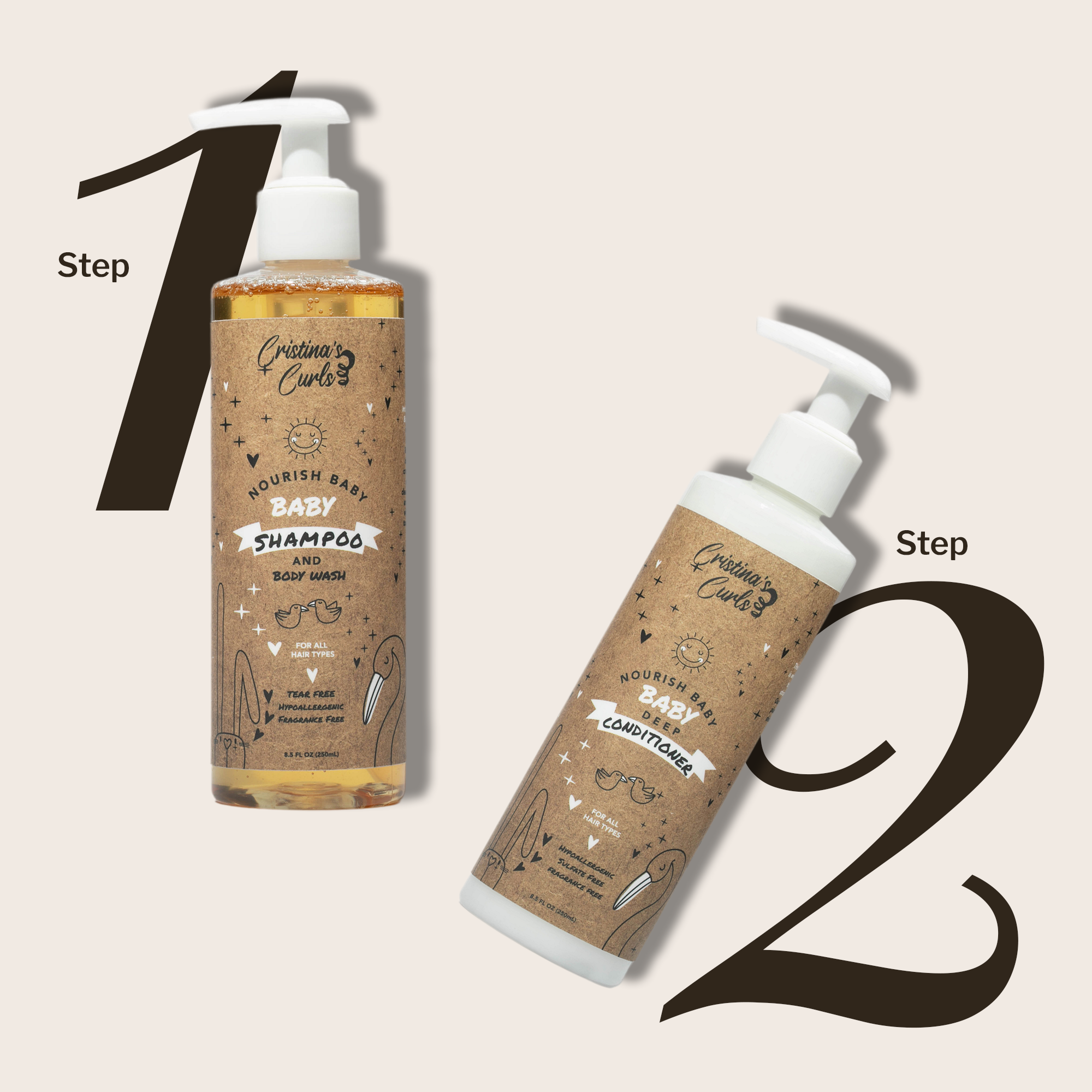 Nourishing Baby Shampoo + Body Wash