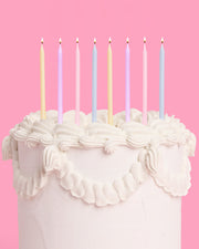 Skinny Party Candles - 5" Pastel Candles