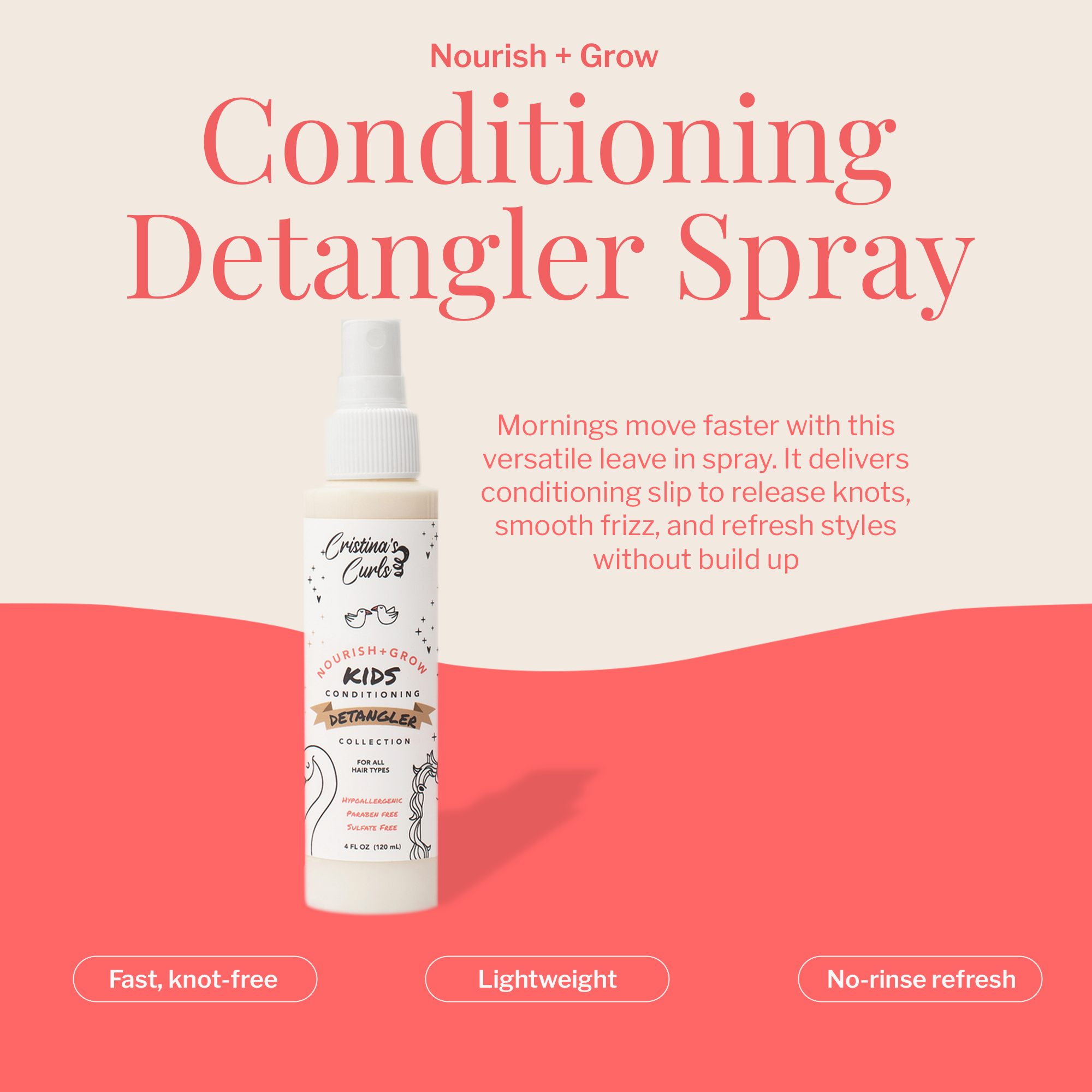 2 In 1 Conditioning Detangler