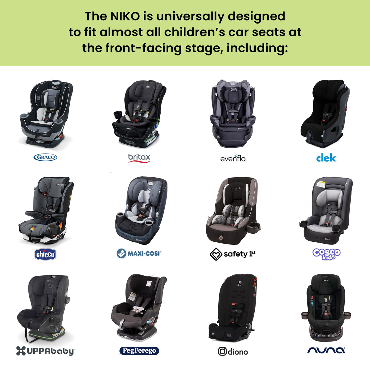 Niko Easy Wash Children's Car Seat Cover In 100% Cotton Jersey, Owl Print