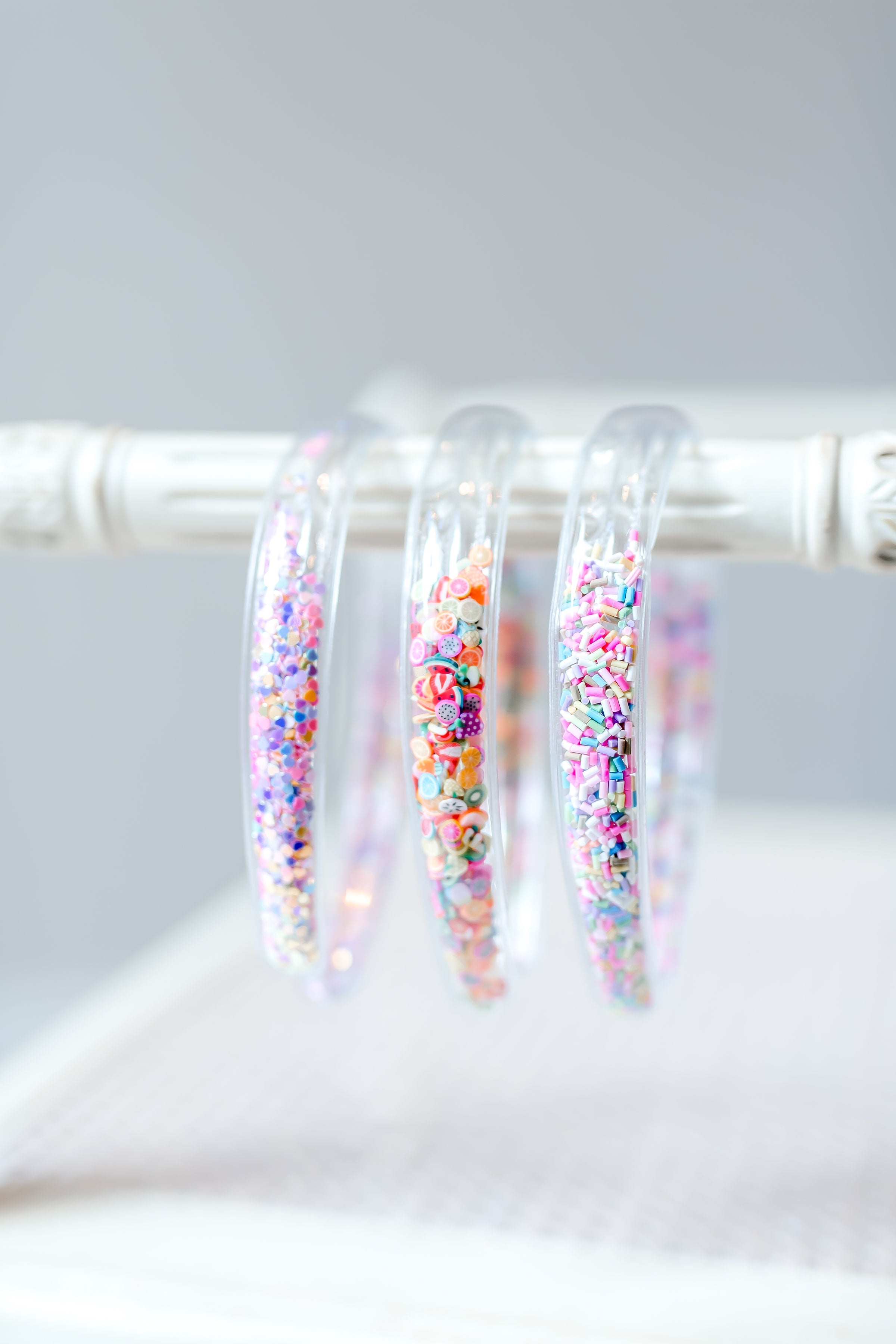 Confetti Shaker Headband - Hearts