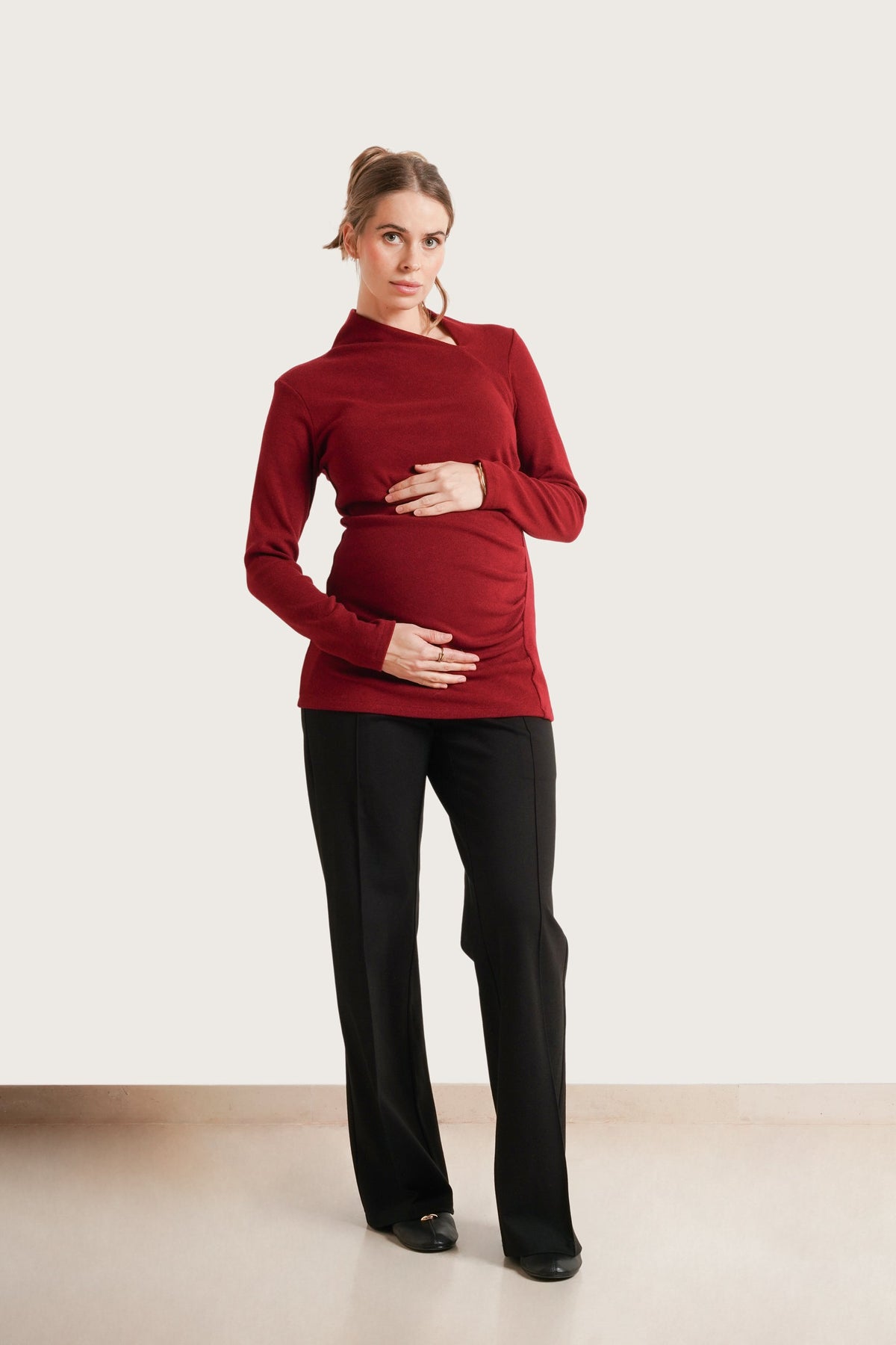 Claire Asymmetric Sweater