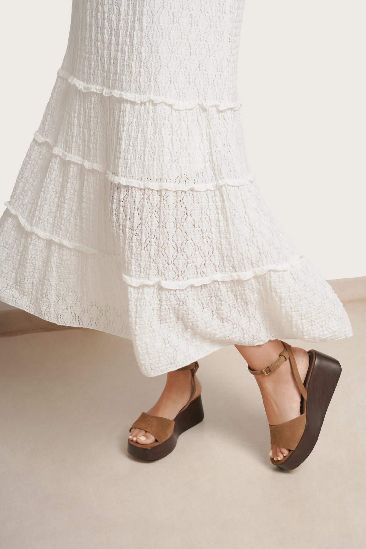 Florence Stretch Lace Maxi Skirt