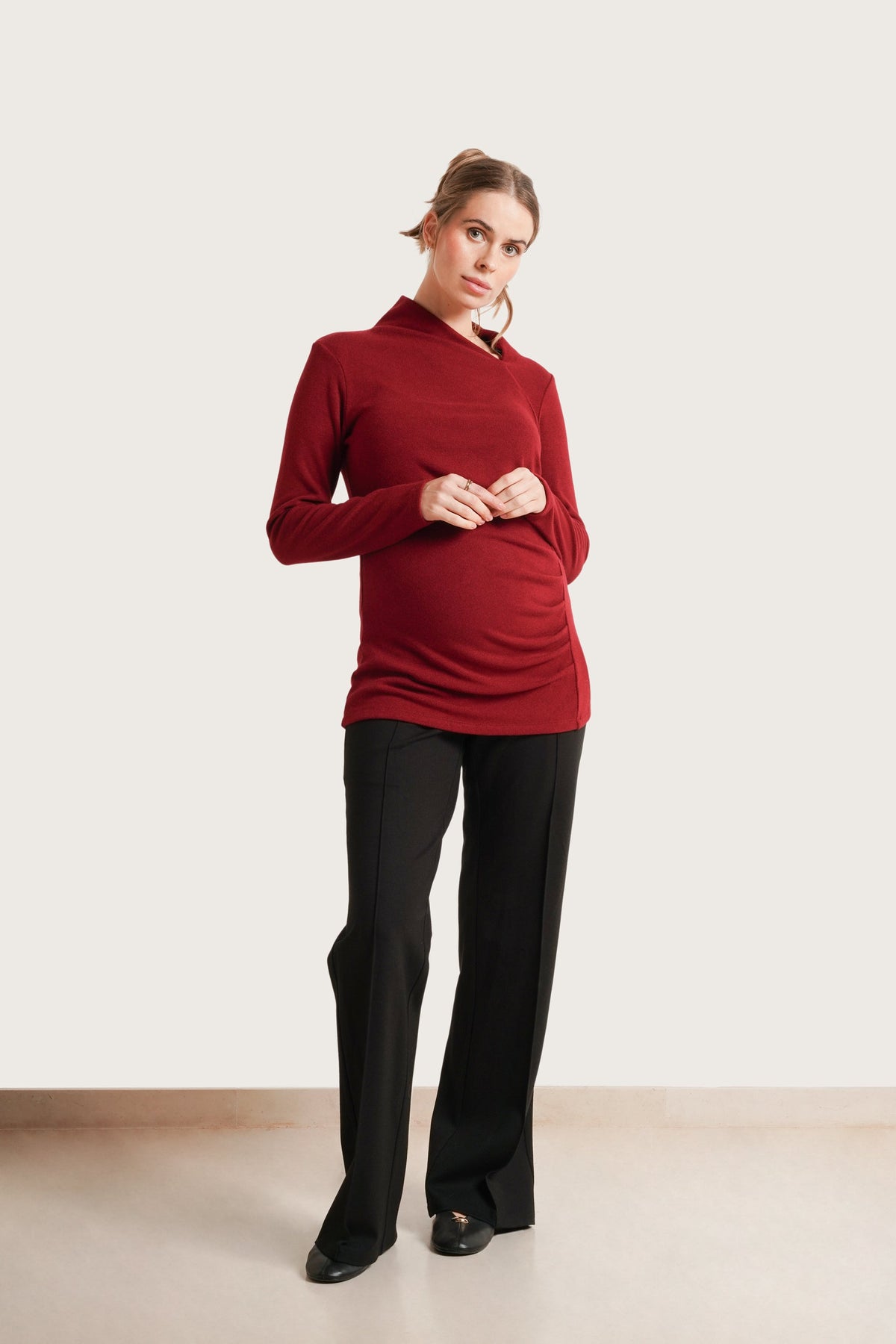 Claire Asymmetric Sweater
