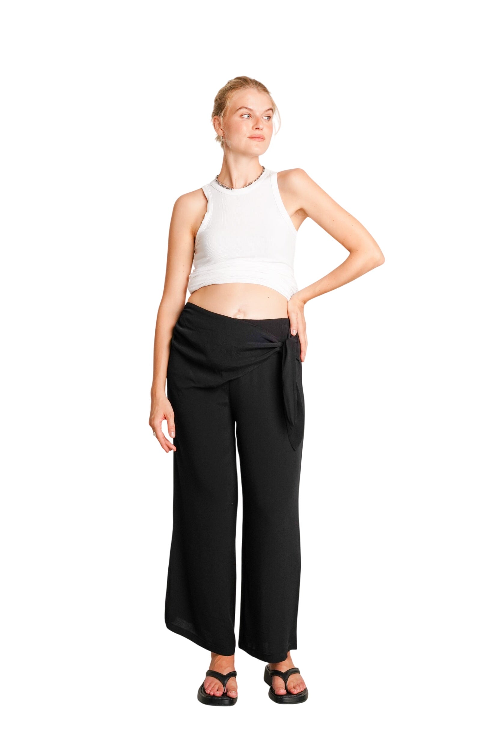 The Easy Wrap Pant