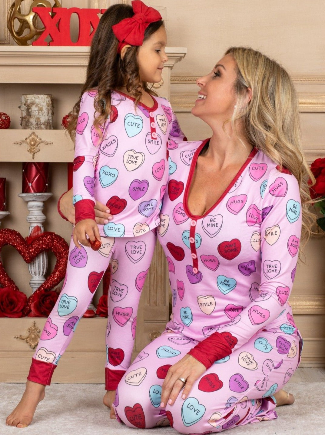 Mommy And Me Truest Love Pajama Set