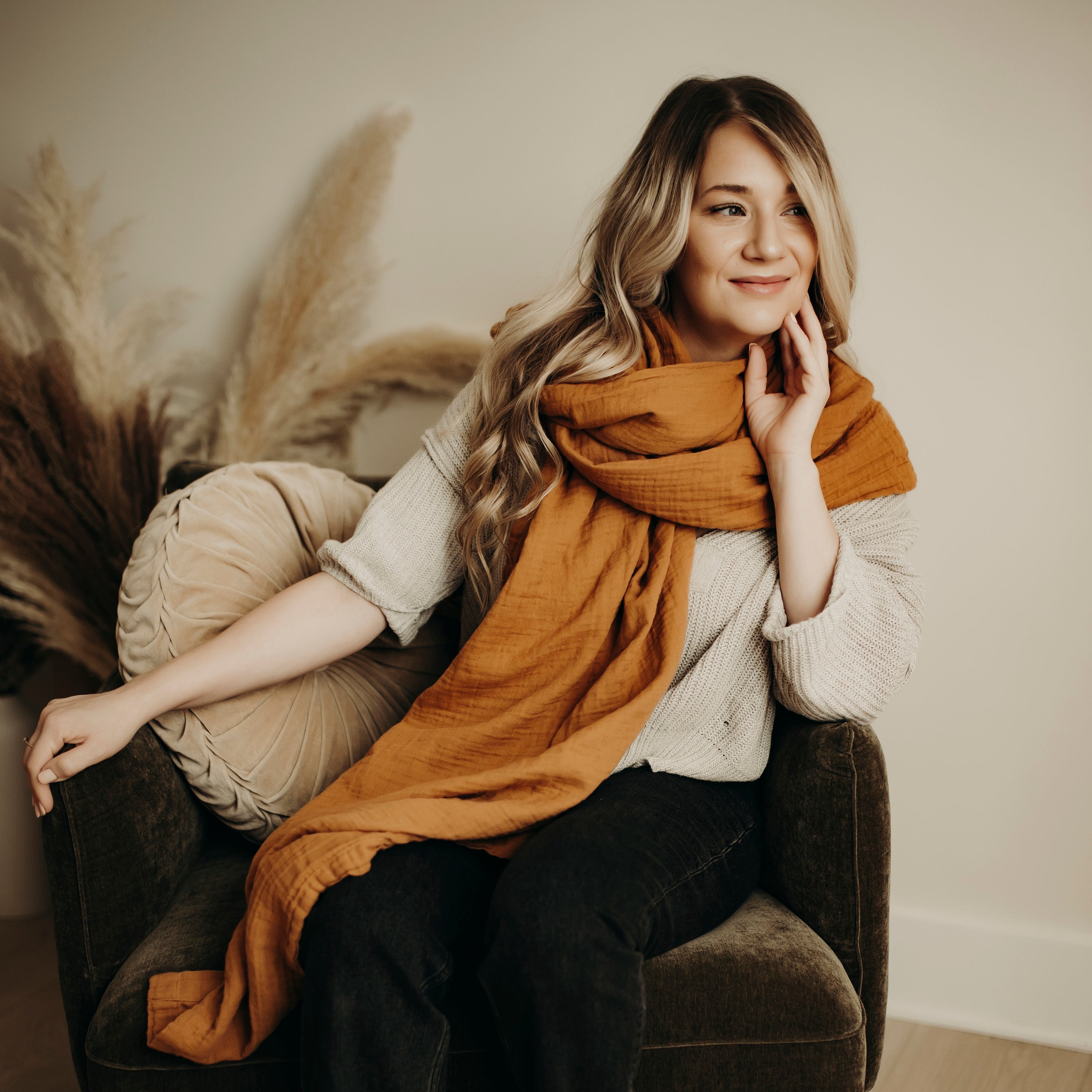 Organic Nursing Scarf
