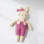 Bunny Bow Toy - Rose